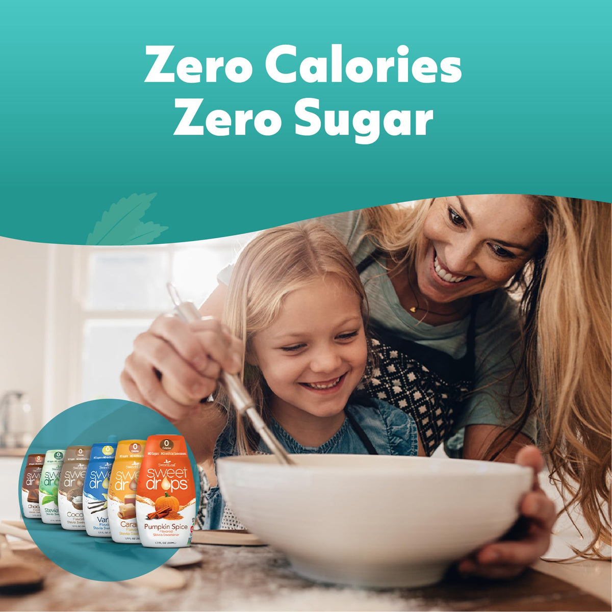 SweetLeaf Sweet Drops Caramel – Zero-Calorie Flavored Stevia Liquid Sweetener (Gluten Free, Keto Friendly, Non-GMO) – Pack of 6