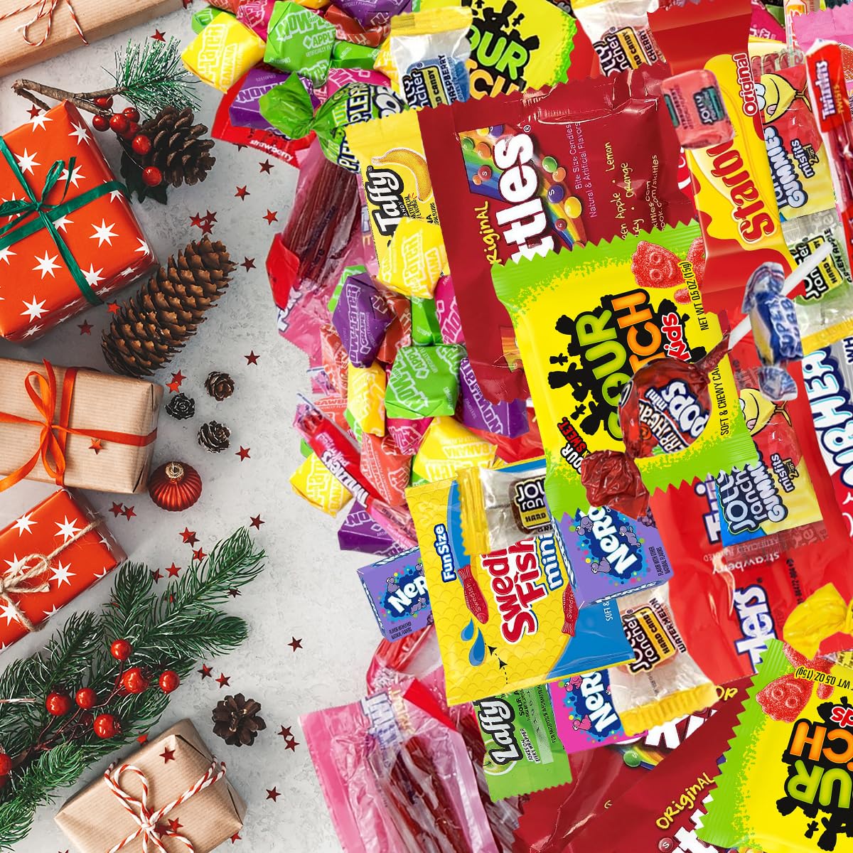 SWEETSIDE CANDY CO. Bulk Candy Variety Pack – 2 Lb Assorted Classic Mix