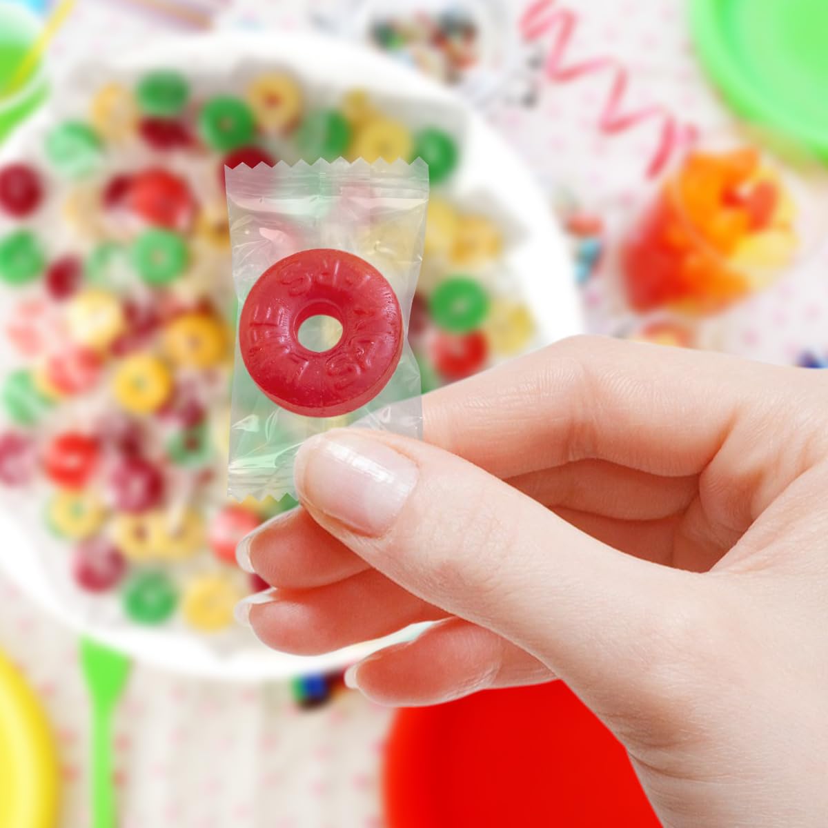 SWEETSIDE CANDY CO. Assorted Hard Fruit Candy Bulk – 2 lb, Individually Wrapped, Ideal for Buffets, Party Favors, and Snacking