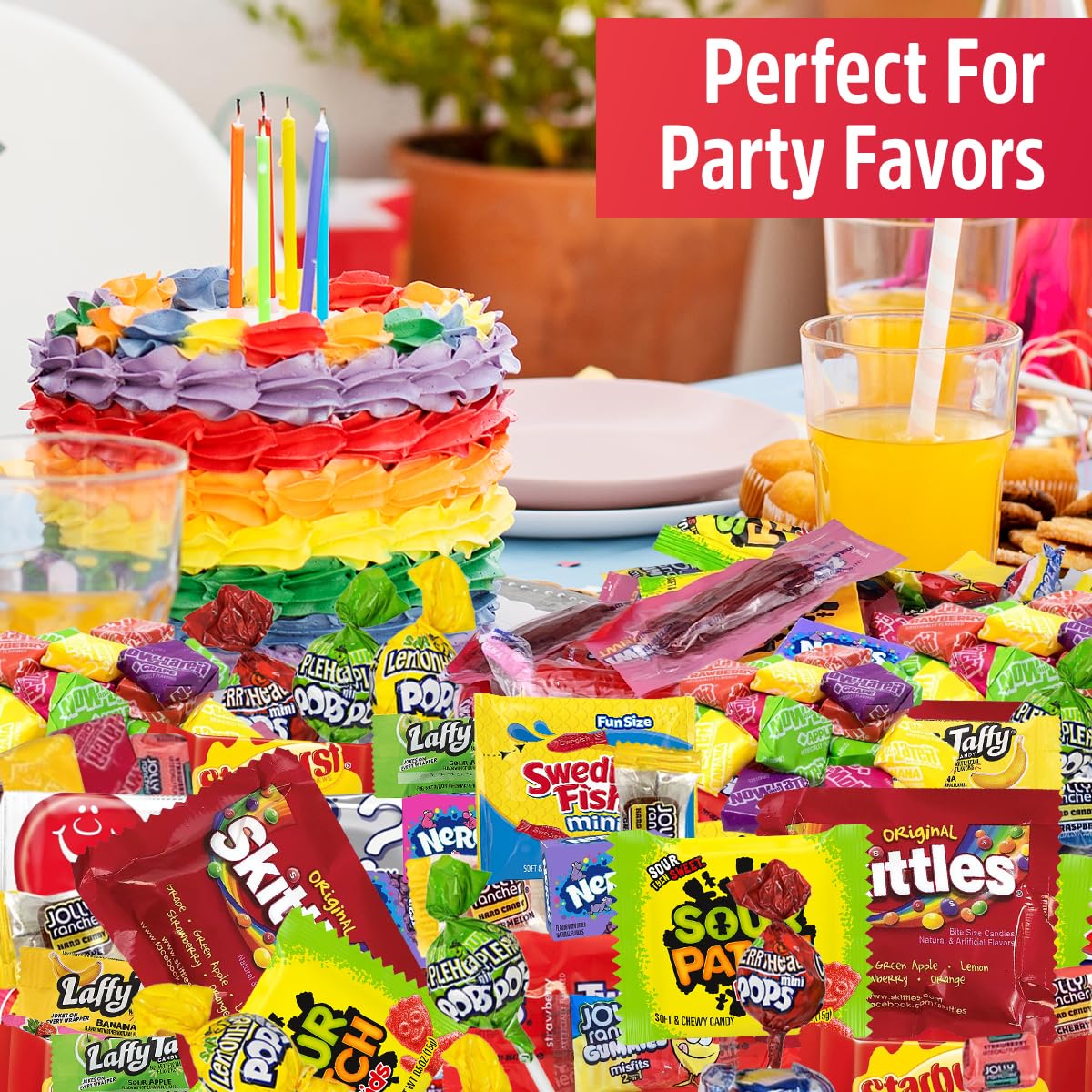 SWEETSIDE CANDY CO. Bulk Candy Variety Pack – 2 Lb Assorted Classic Mix