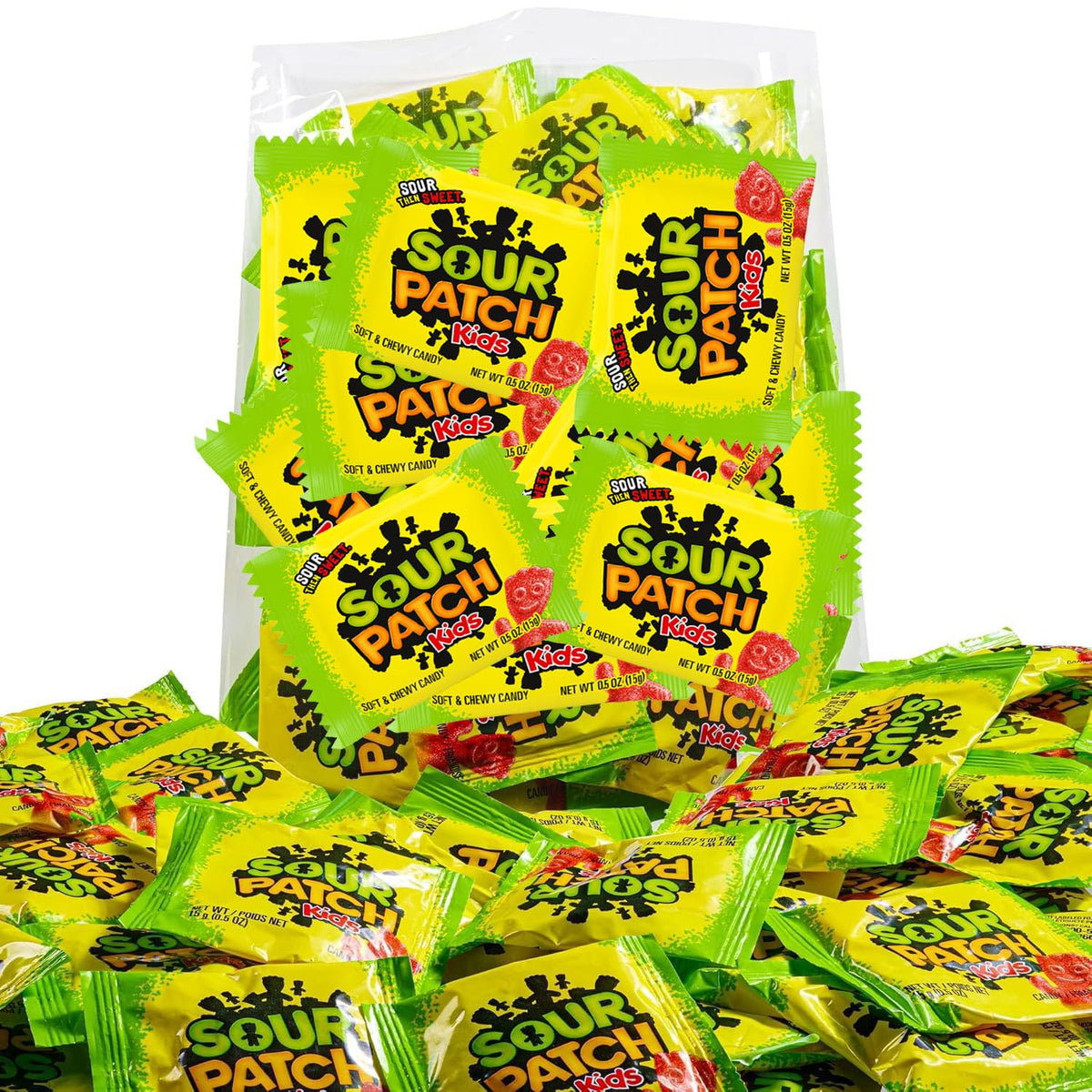SourPatch Kids Bulk Pack – 2 lb Fun Size, Individually Wrapped | SWEETSIDE CANDY CO.
