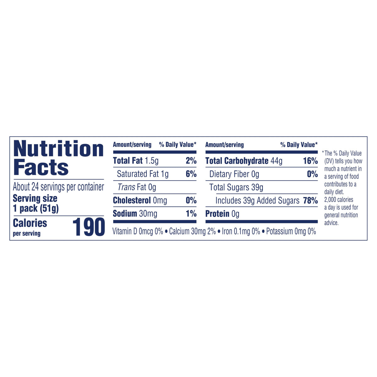 SweeTARTS Mini Chewy Mixed Fruit Candy – 24 Pack, 1.8 oz Each