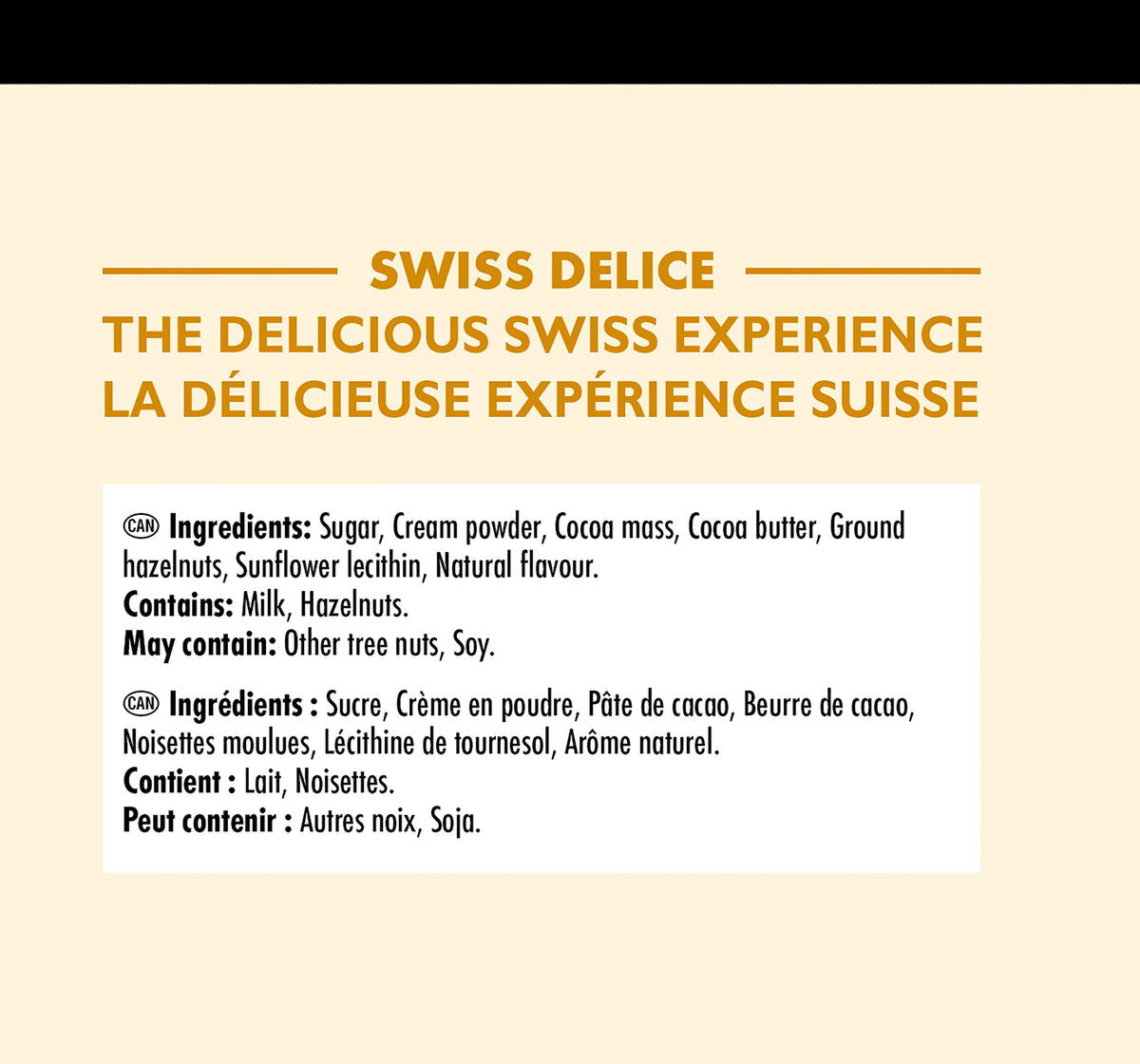 Swiss Delice Extra Creamy Milk Chocolate – 1500g