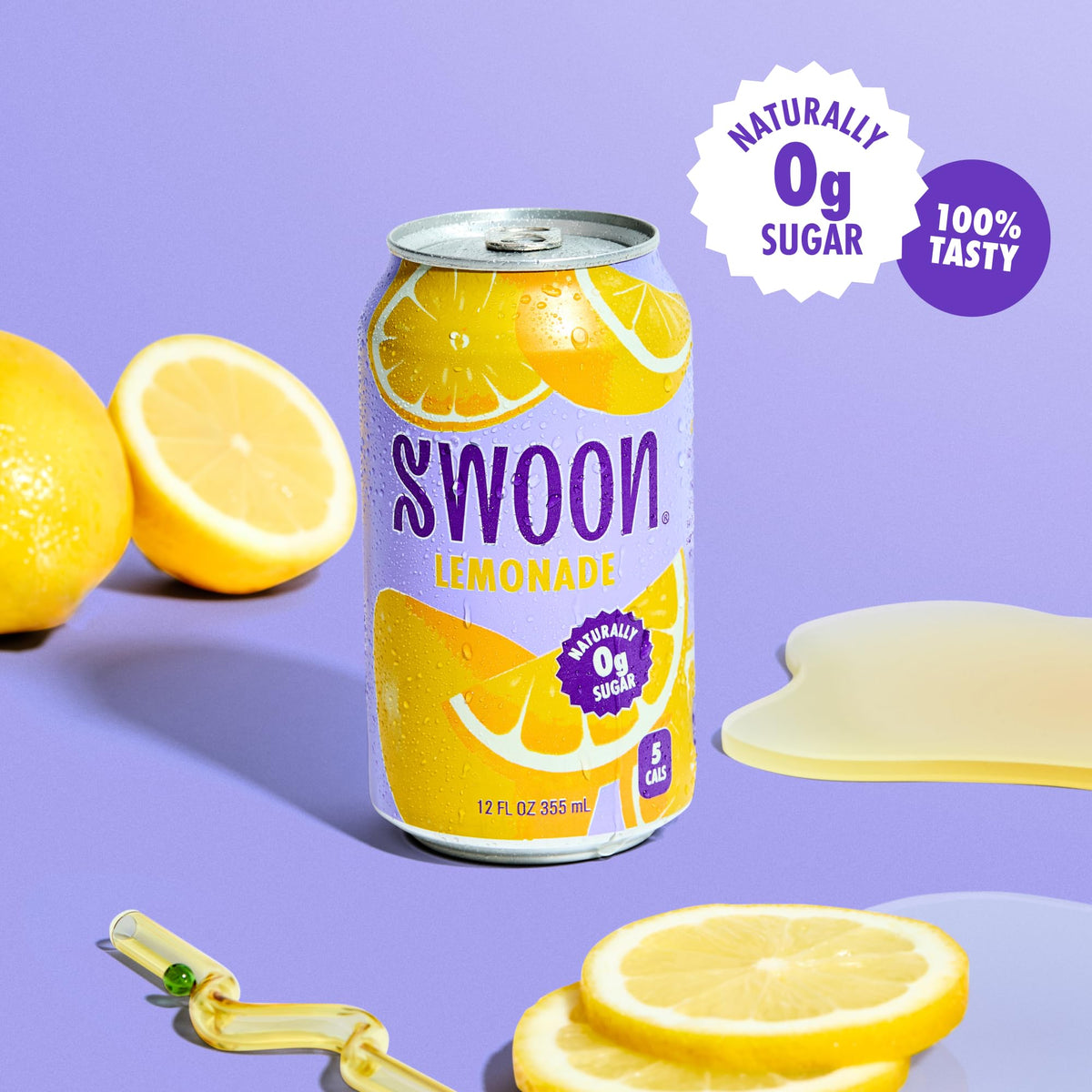 Swoon Classic Sugar Free Lemonade - Low Carb, Keto & Paleo, Gluten-Free Vitamin C Drink