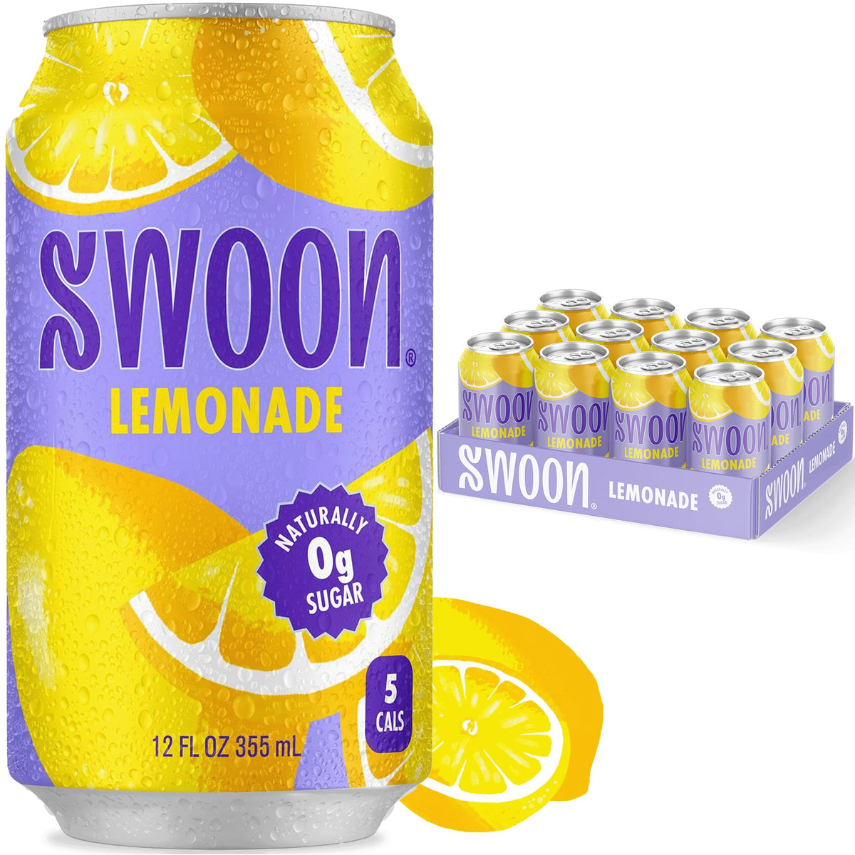 Swoon Classic Sugar Free Lemonade - Low Carb, Keto & Paleo, Gluten-Free Vitamin C Drink