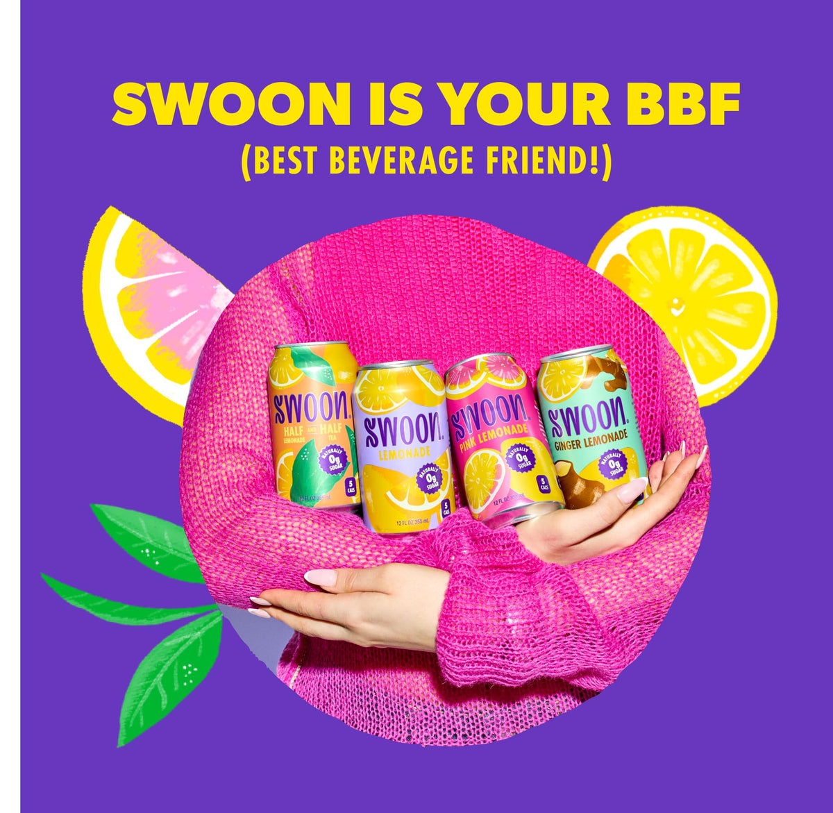 Swoon Classic Sugar Free Lemonade - Low Carb, Keto & Paleo, Gluten-Free Vitamin C Drink