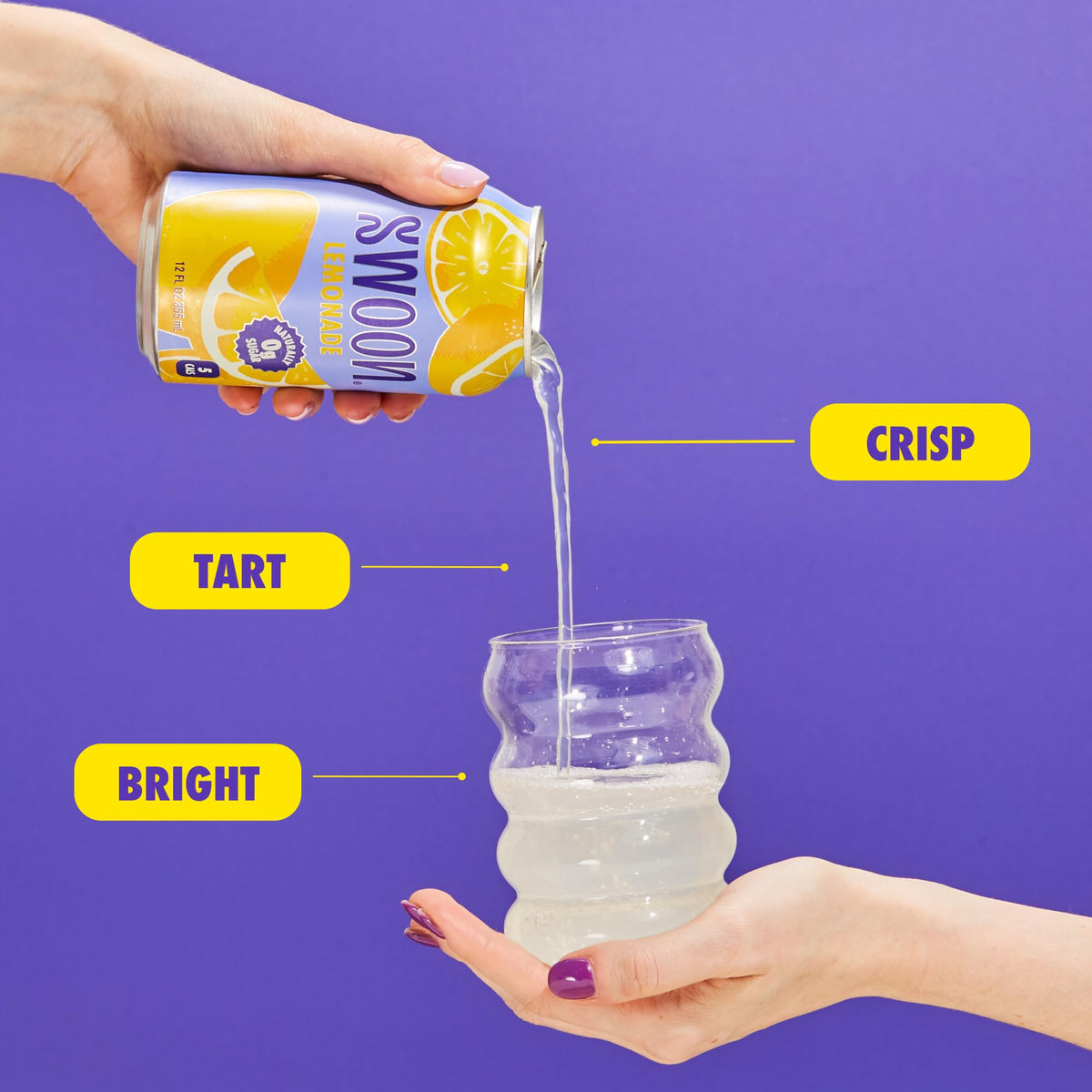 Swoon Classic Sugar Free Lemonade - Low Carb, Keto & Paleo, Gluten-Free Vitamin C Drink