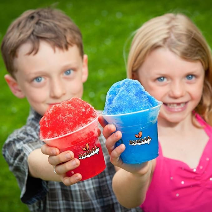 SYRUVIA Snow Cone Syrup 12.7oz — Root Beer, Lime, Orange, Strawberry, Fruit Punch | Kosher & Dairy Free