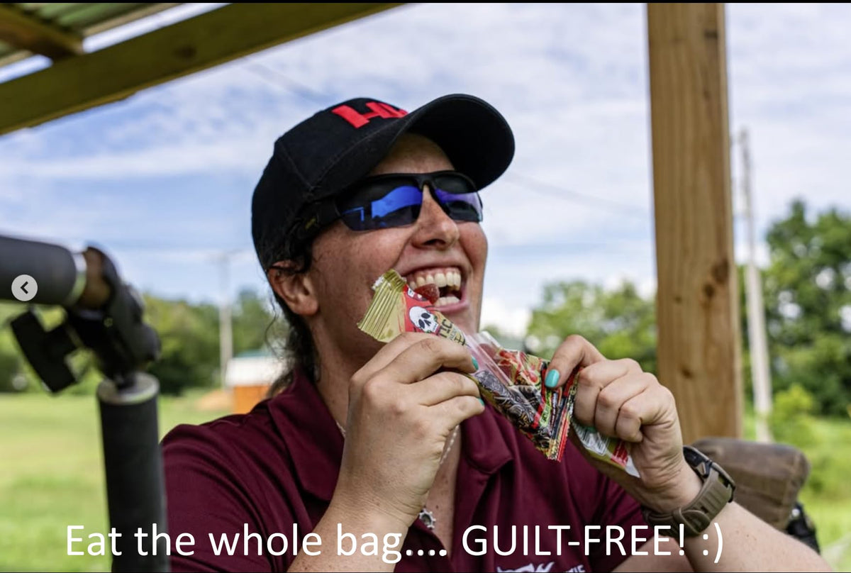 Tactical Snacks Sour Gummies — 3g Sugar, 55–80 Calories per Bag | Veteran-Owned Morale Mix Variety Pack