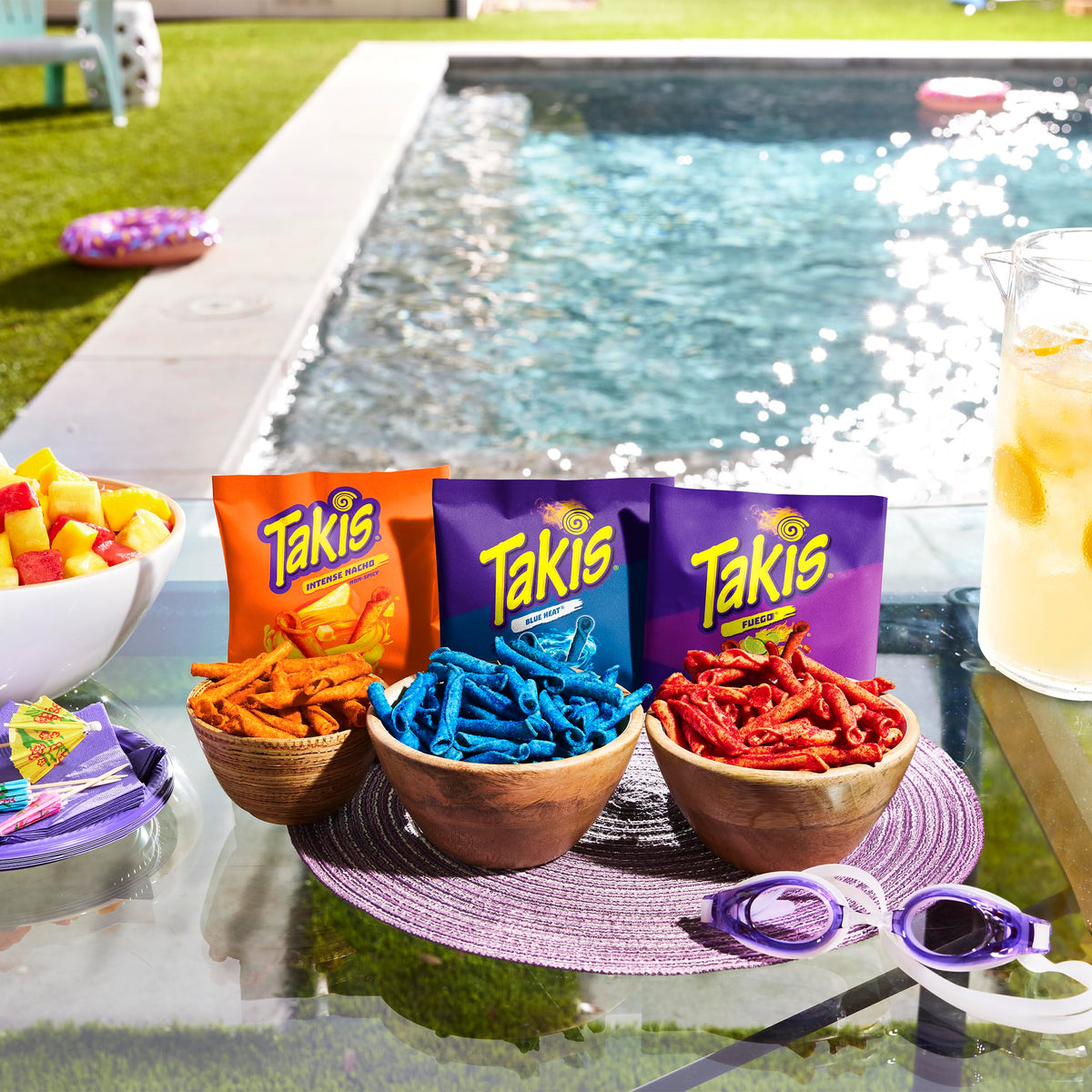 Takis Hero Pack 40-Count: Fuego, Blue Heat & Intense Nacho 1 oz Bags