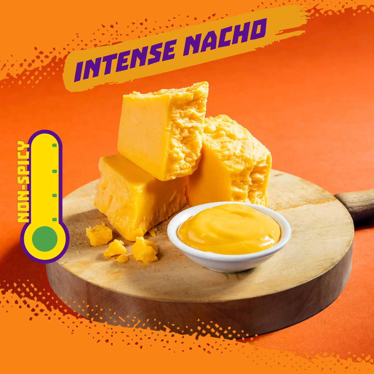 Takis Intense Nacho 40pc Multipack — Cheddar Cheese Flavored Non-Spicy Rolled Tortilla Chips