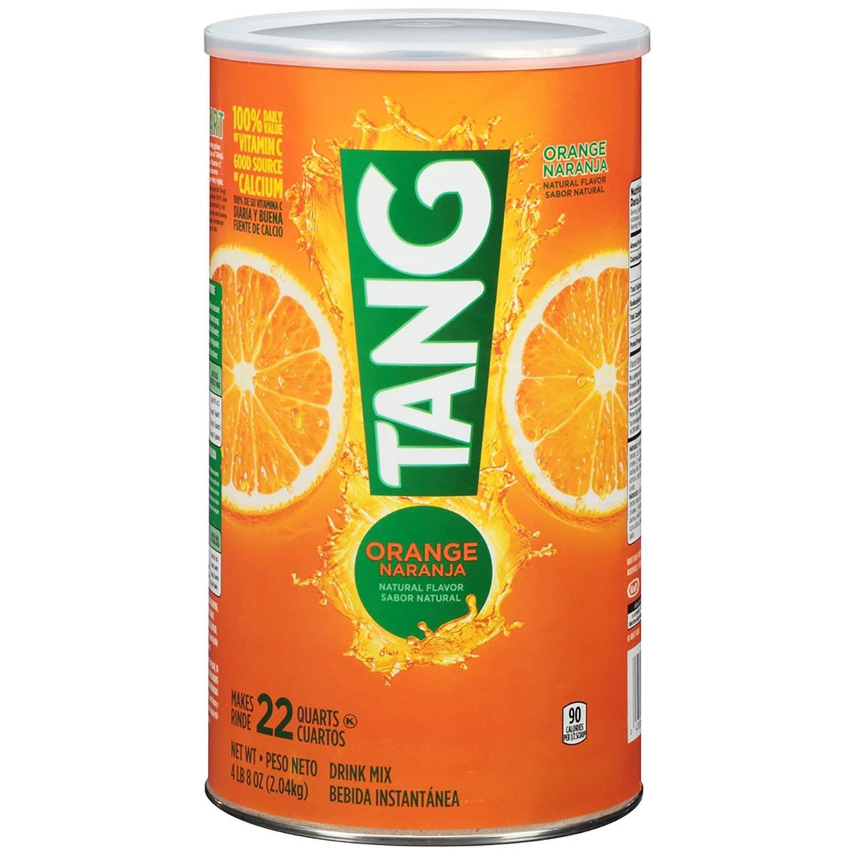 Tang Orange Drink Mix (72oz) – Convenient Hydration with Vitamin C