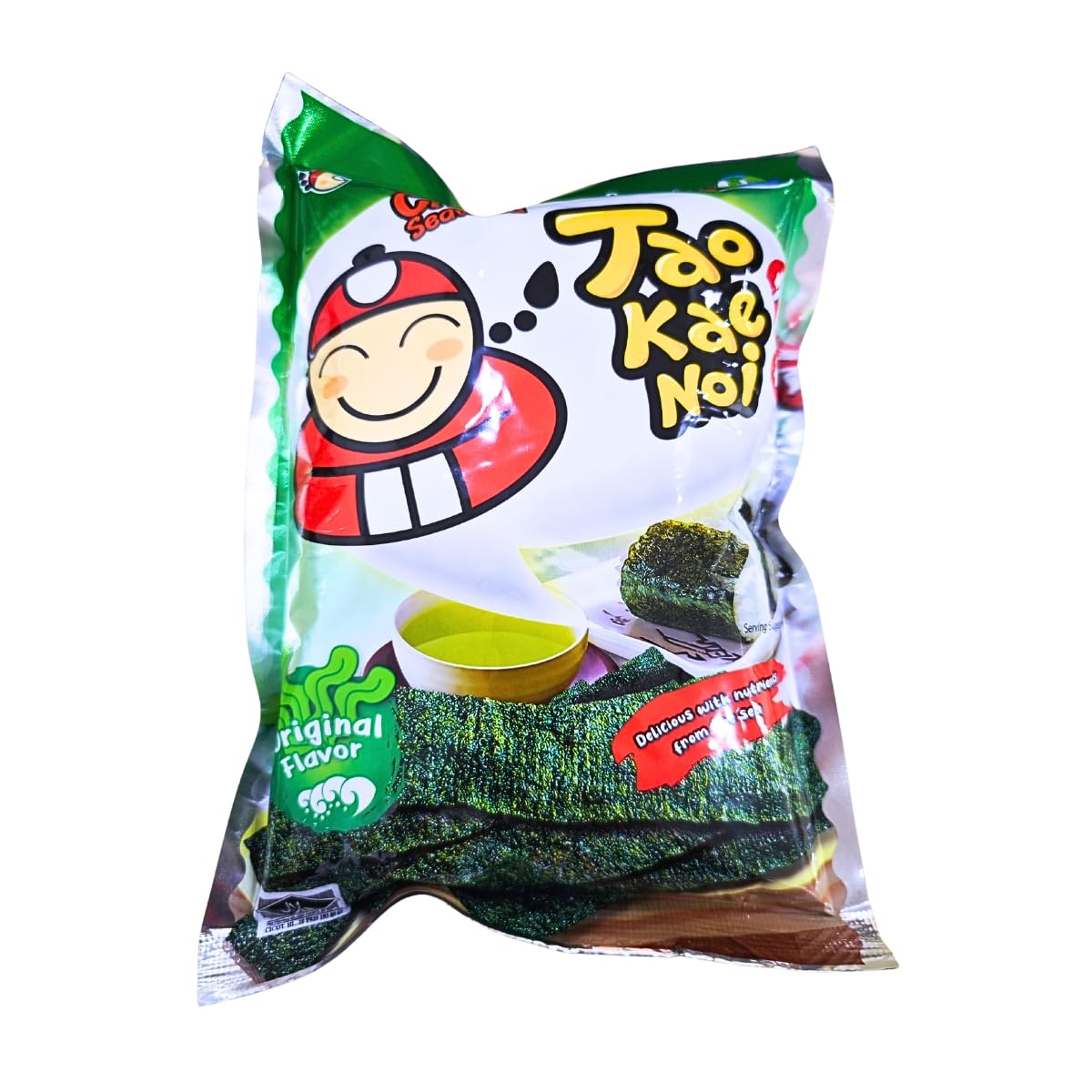 Tao Kae Noi Hi Crispy Seaweed Original Flavor – 1.41oz x 6packs
