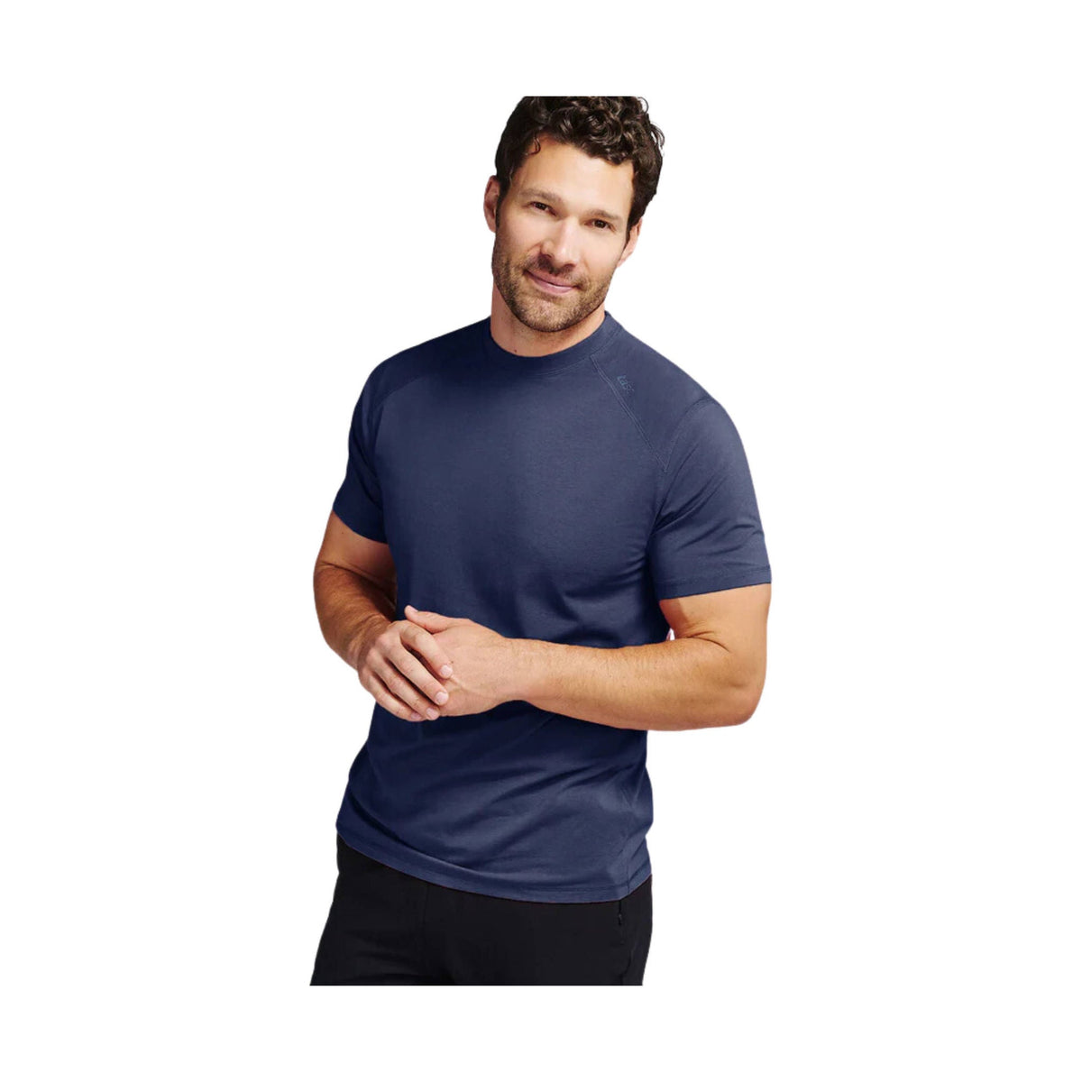 Tasc Men's Carrollton Fitness Tee - Classic Navy Heather