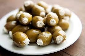 Tassos Blue Cheese Stuffed Colossal Greek Olives – 34.24 oz Jar