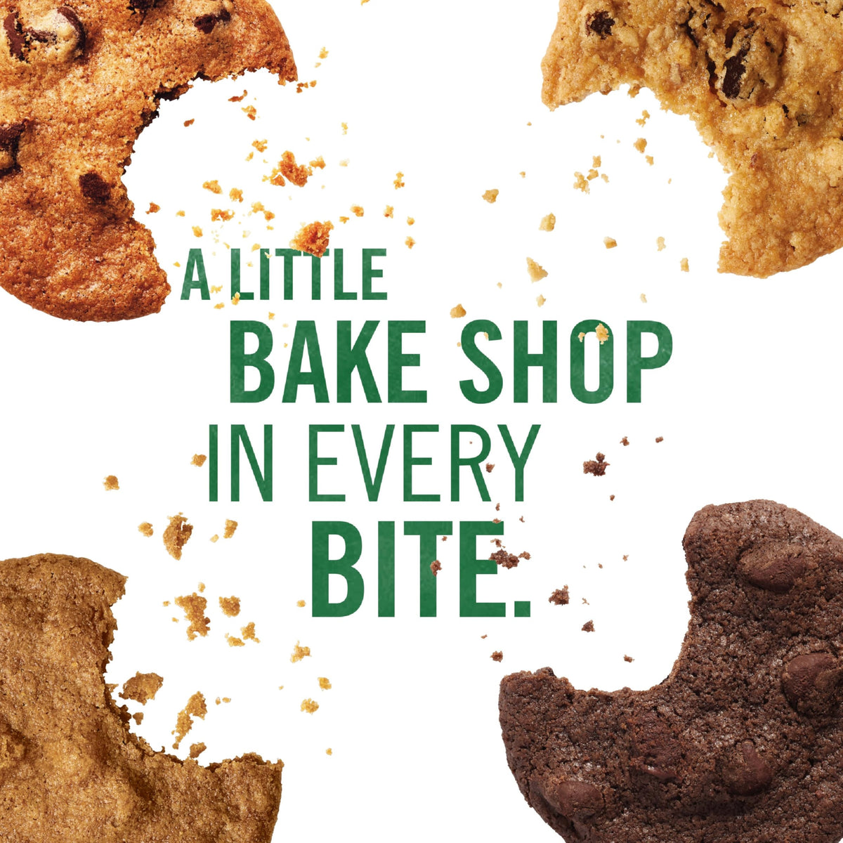 Tate's Bake Shop Gluten Free Cookies Variety Pack – Oatmeal Raisin, Ginger Zinger, Double Chocolate Chip & Chocolate Chip (4 x 7 oz)