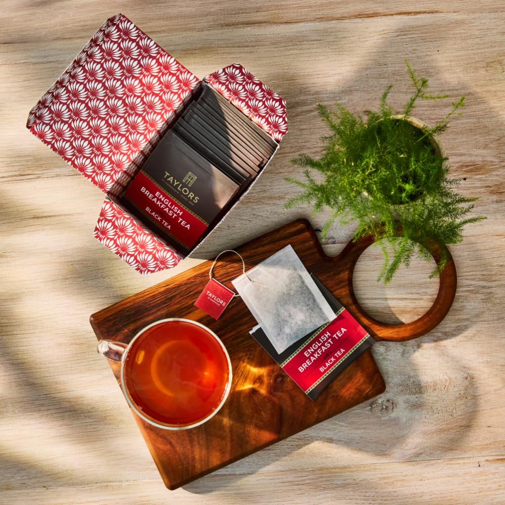 Taylors of Harrogate English Breakfast Tea - 120 Bags (Pack of 6) | Rich, Bright & Malty