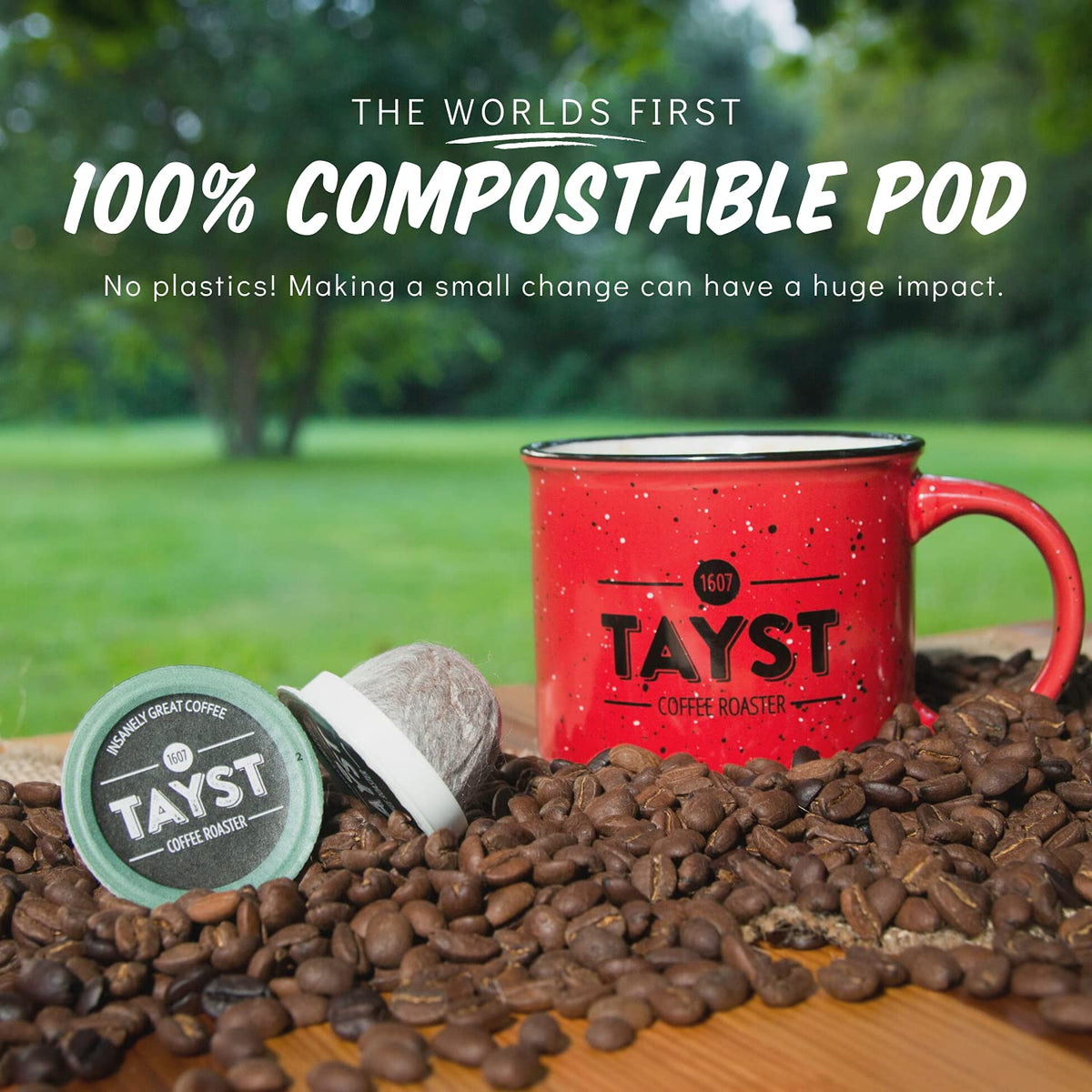 Tayst Coffee Pods – Medium Magnificent Roast, Keurig Compatible, 30-Pack