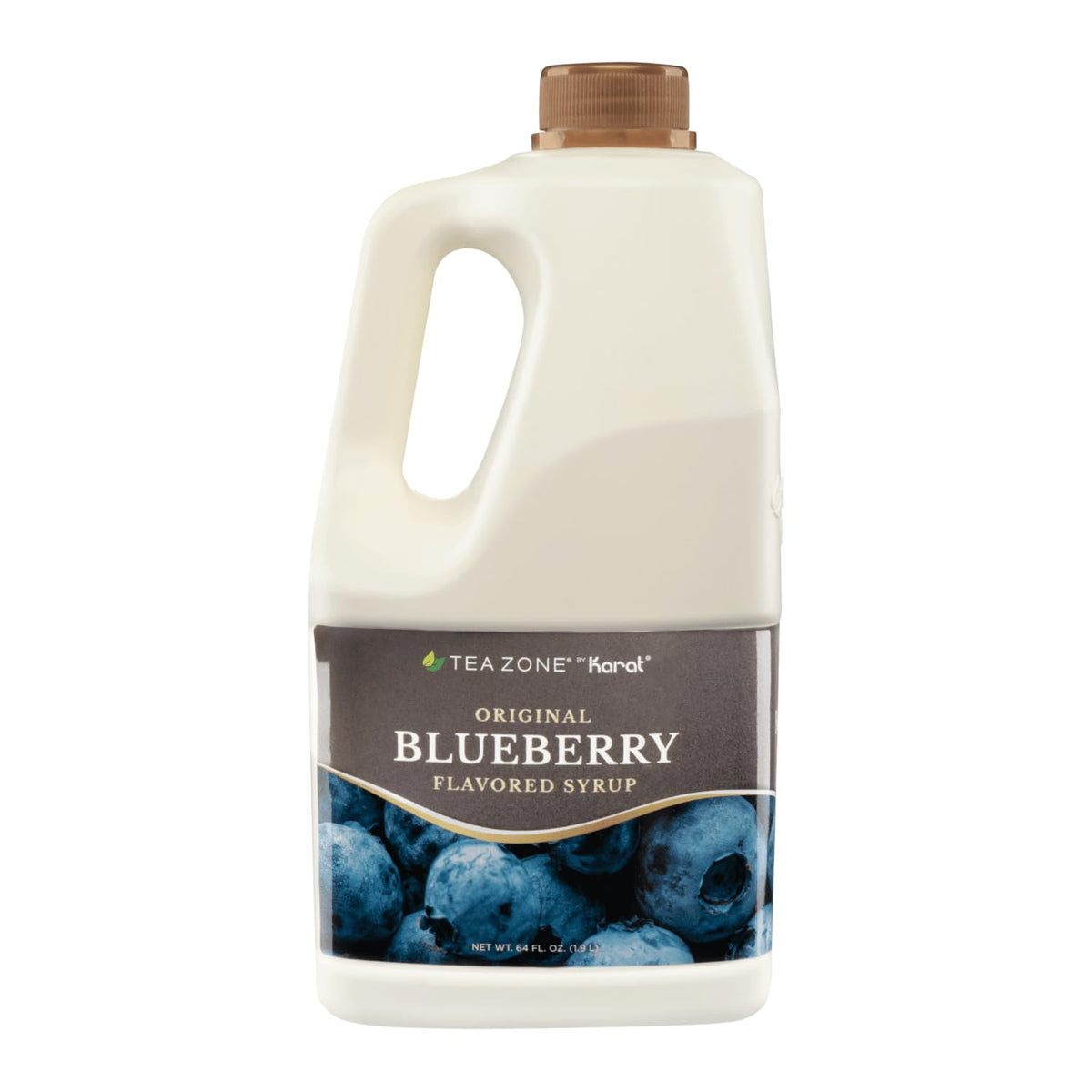Tea Zone Blueberry Syrup 64 oz | Real Fruit Flavor for Slushes, Smoothies & Beverages
