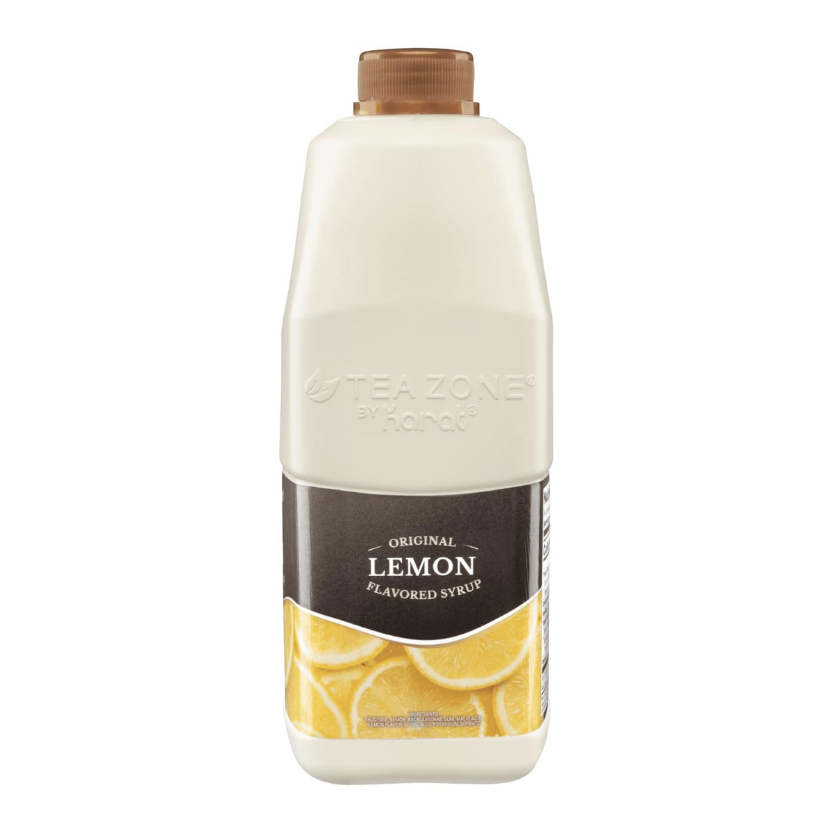 Tea Zone Lemon Syrup 64oz – Real Fruit Flavor for Slushies, Smoothies, and Teas