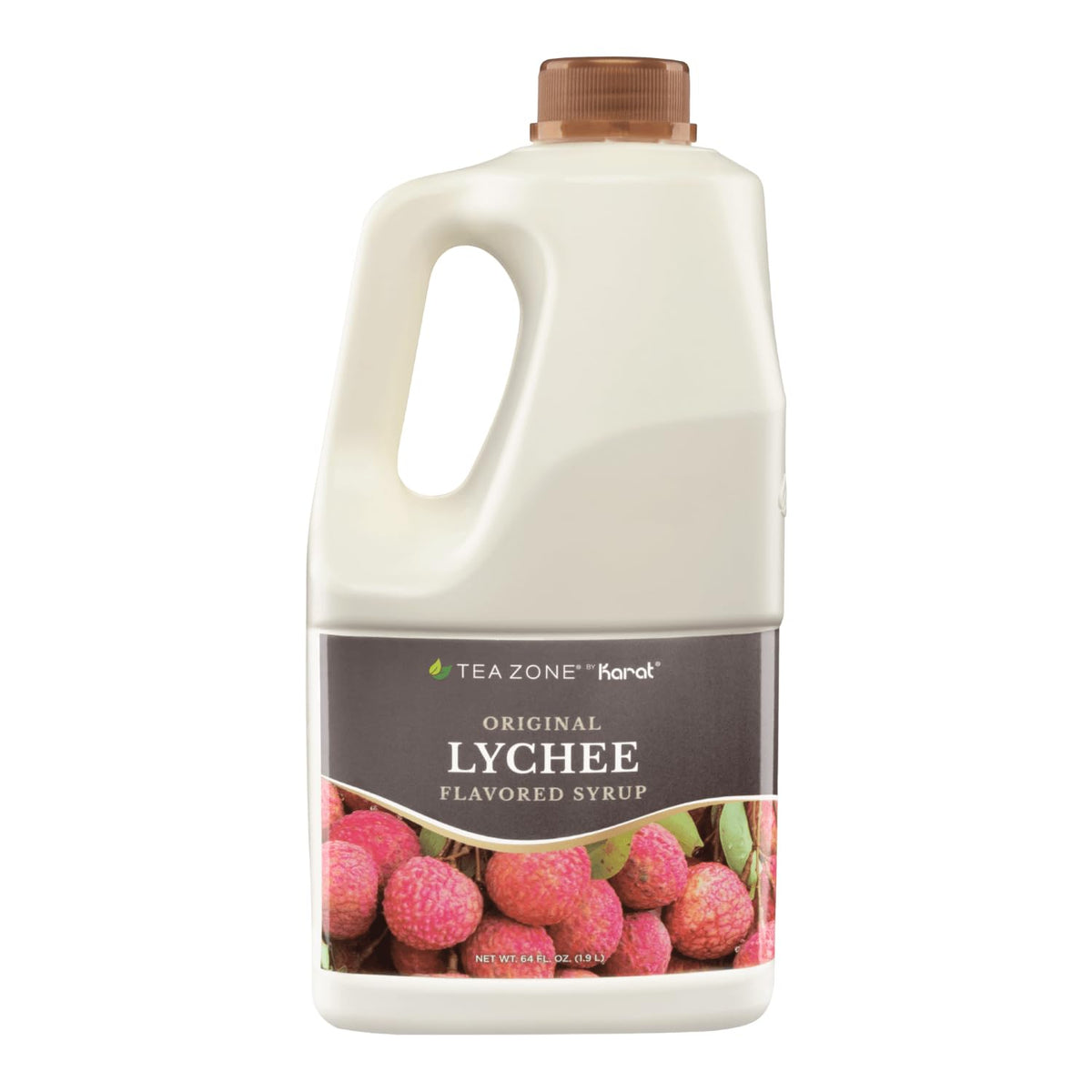 Tea Zone Lychee Syrup 64oz – Real Fruit Flavor for Slushes, Smoothies, Teas & Cocktails
