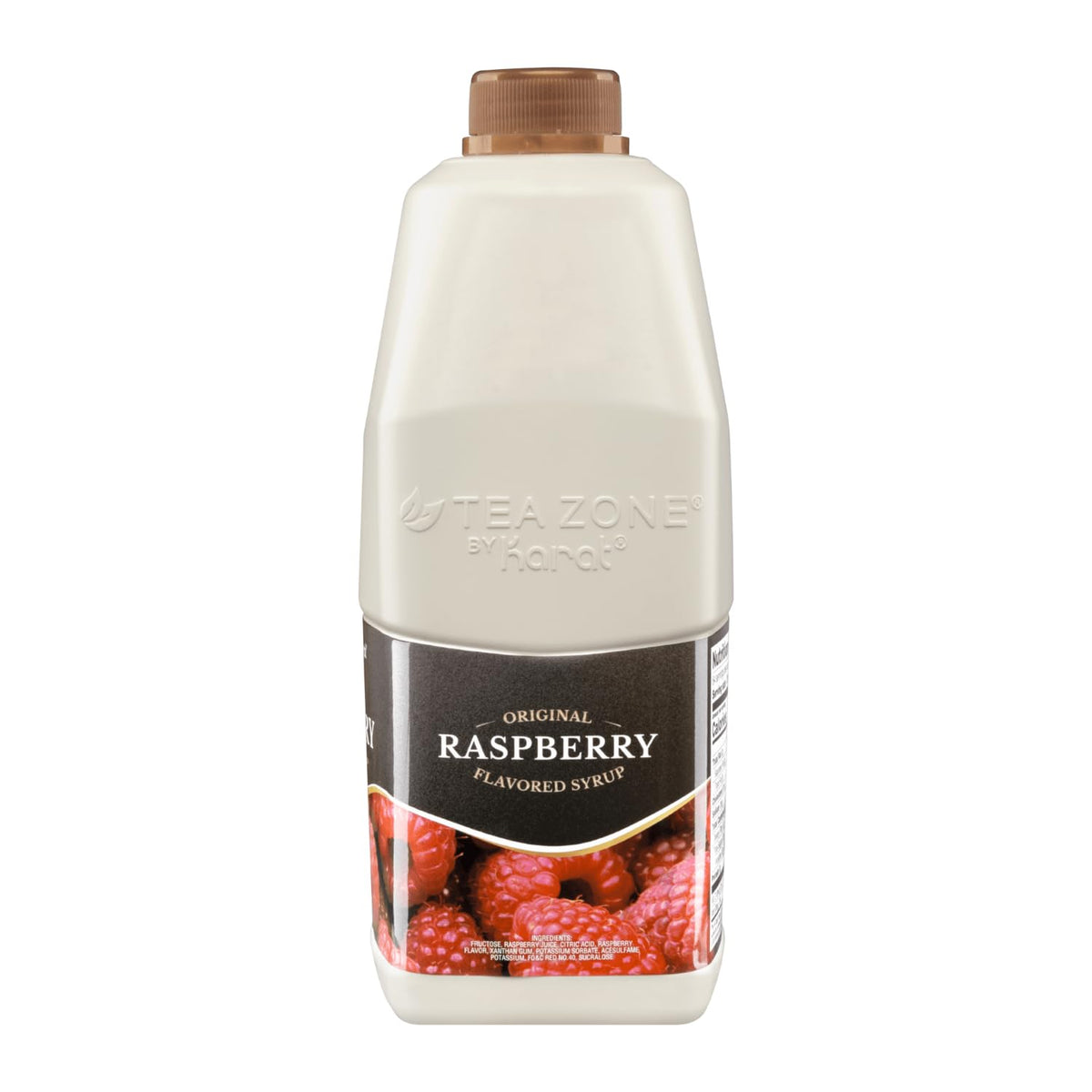 TEA ZONE Raspberry Syrup 64oz – Real Raspberry Flavor for Beverages