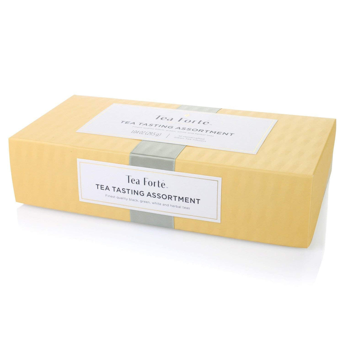 Tea Forte Premium Petite Gift Set – 10 Assorted Pyramid Tea Bags (2 of Each Blend)