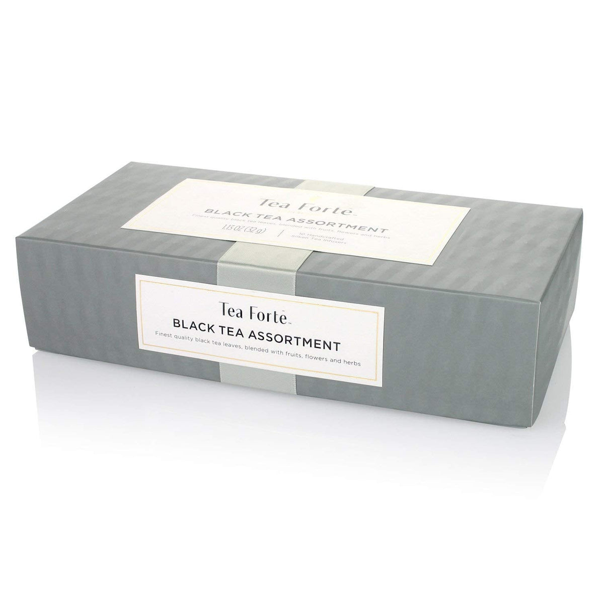 Tea Forte Premium Petite Gift Set – 10 Black Tea Pyramid Infusers (2 of Each Blend)