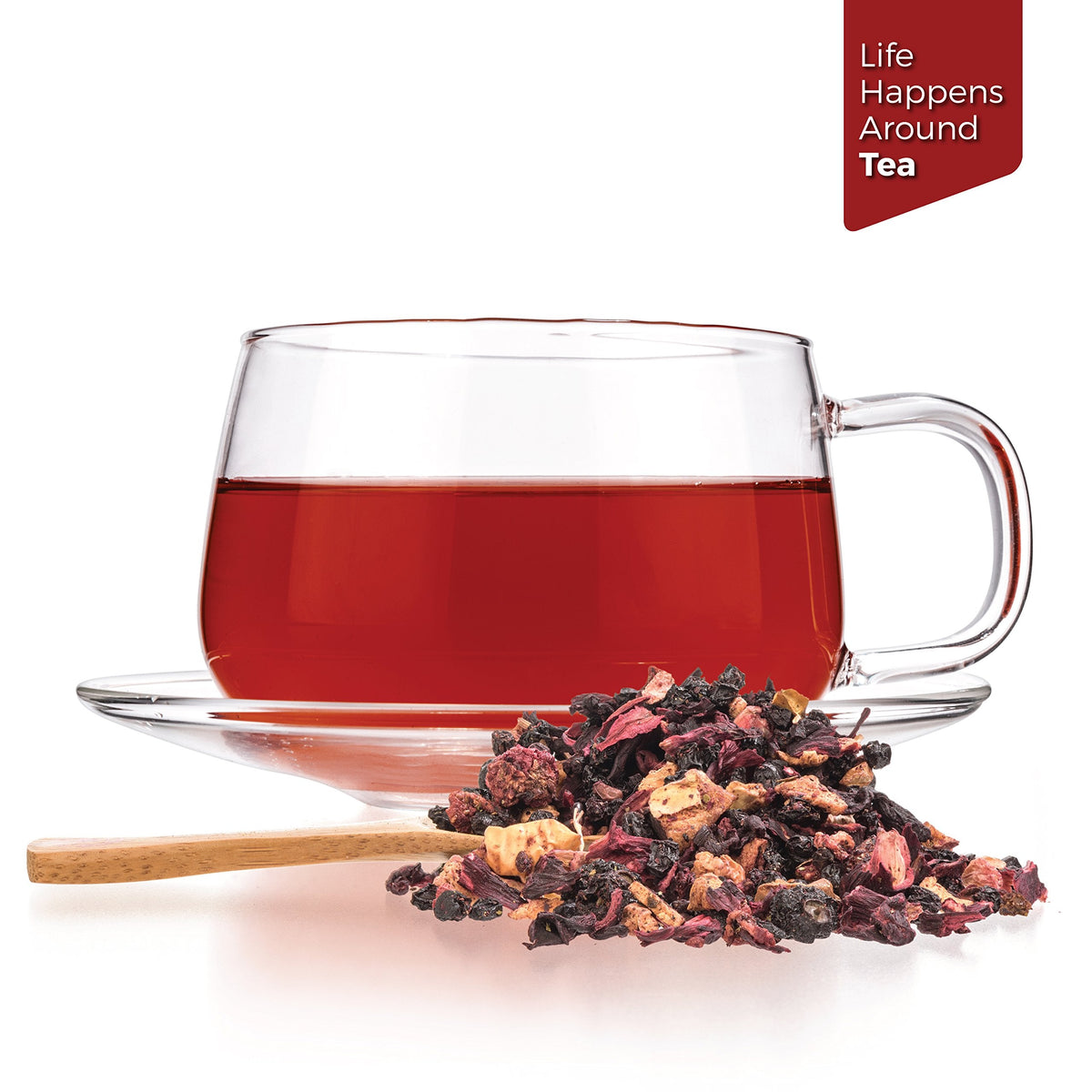Tealyra Grandma's Garden Berry – Caffeine-Free Hibiscus Fruit Tea, 220g