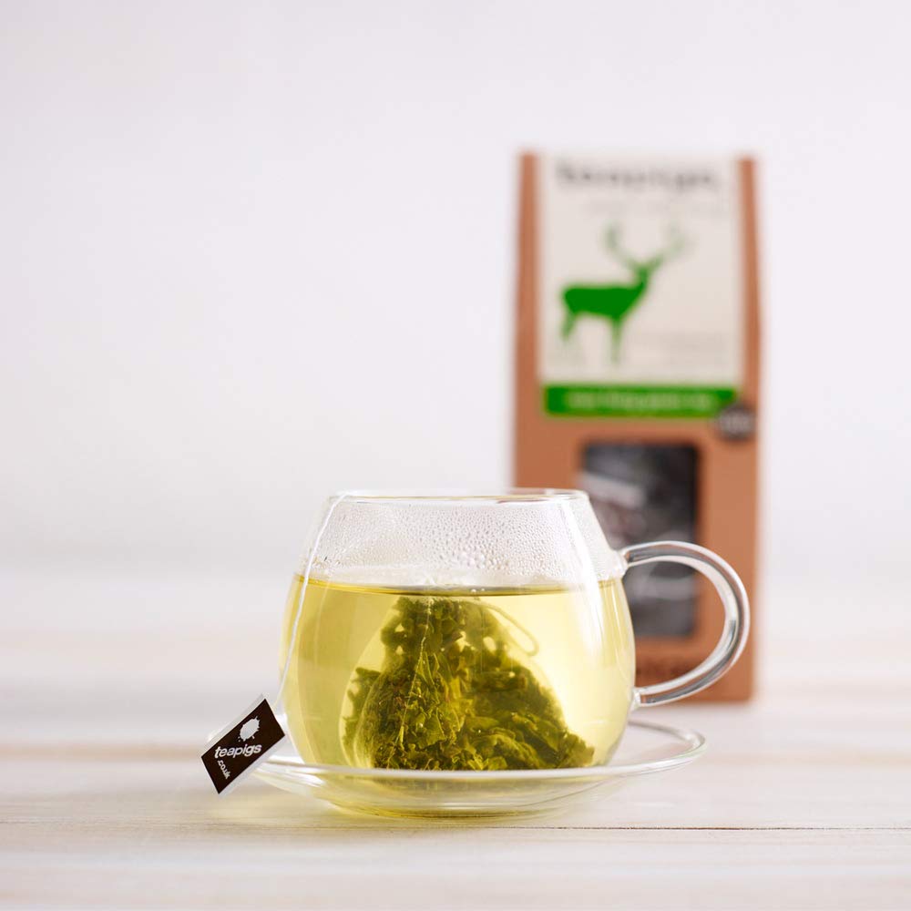 Teapigs Mao Feng Green Tea Bags – Premium Whole Leaf, 50 Count