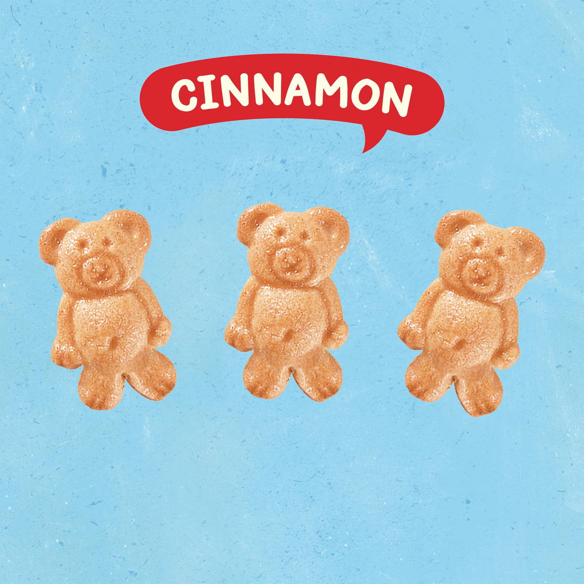 TEDDY GRAHAMS Cinnamon Graham Snacks — Bulk 6 x 10 oz Boxes