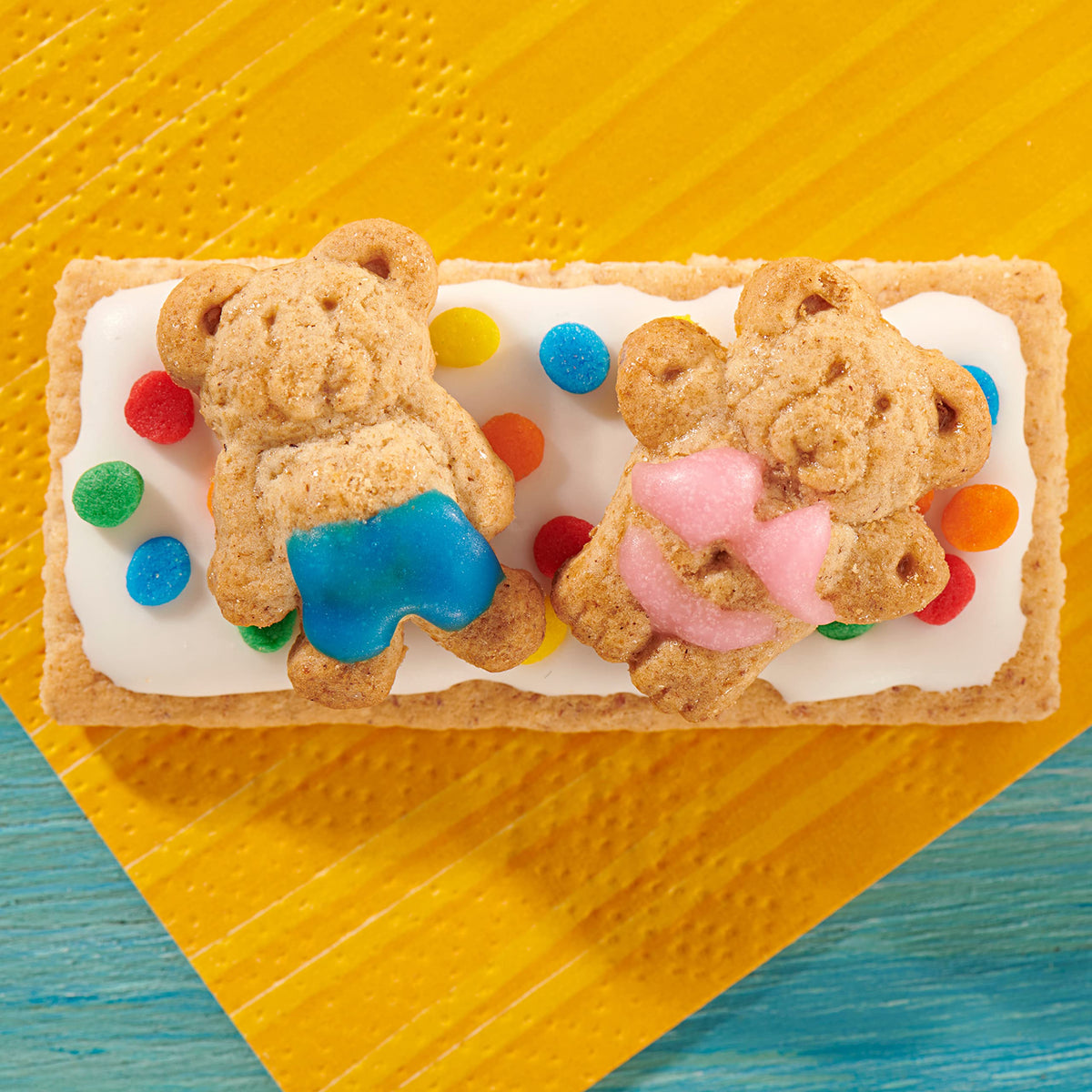 TEDDY GRAHAMS Cinnamon Graham Snacks — Bulk 6 x 10 oz Boxes