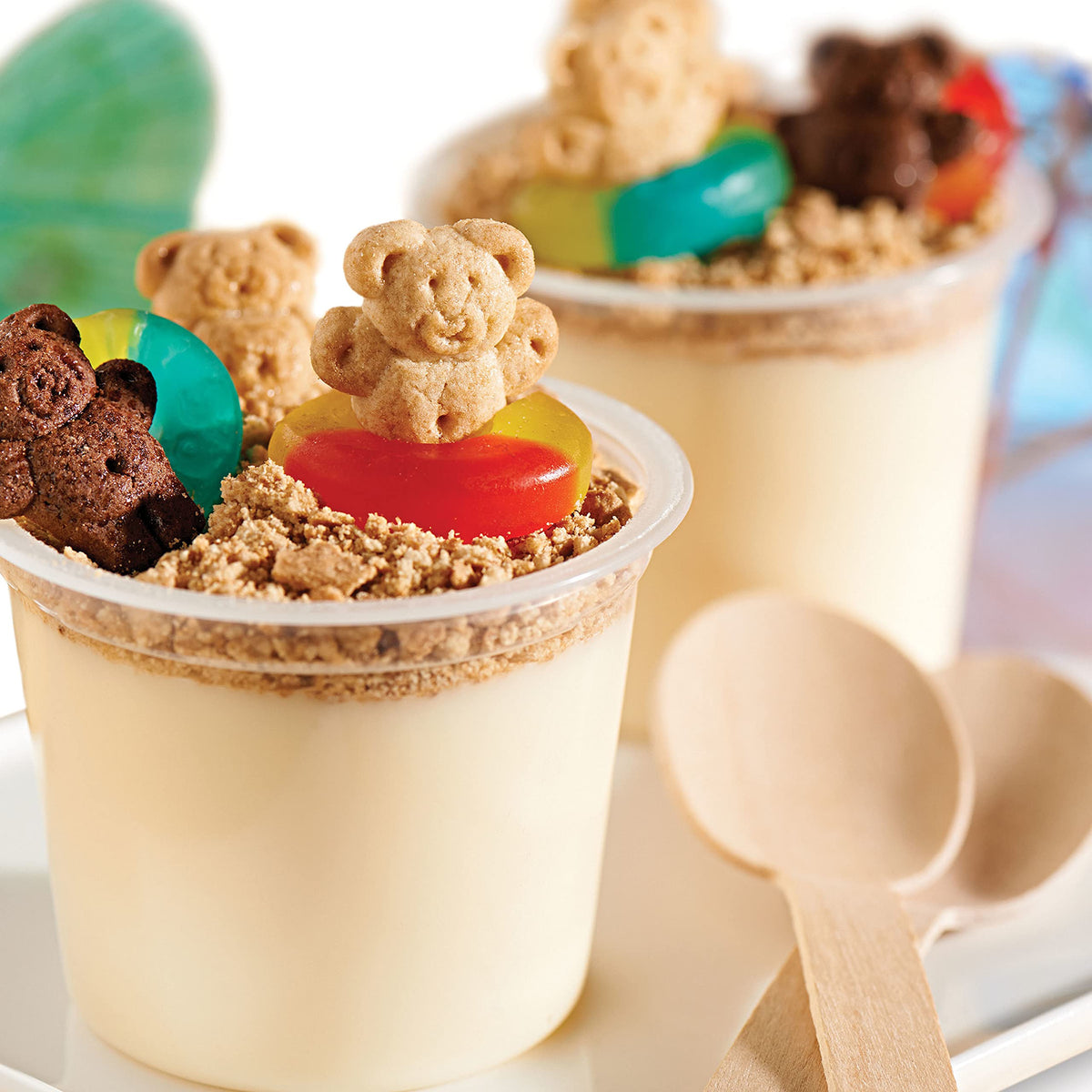 Teddy Grahams Honey Graham Snacks – Bulk Kids Snack Boxes (6 x 10 oz)