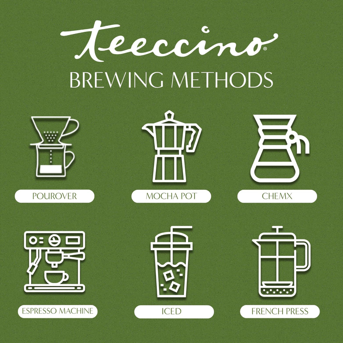 Teeccino French Roast Chicory Coffee Alternative Ground 1.1 lb – Prebiotic & Caffeine Free