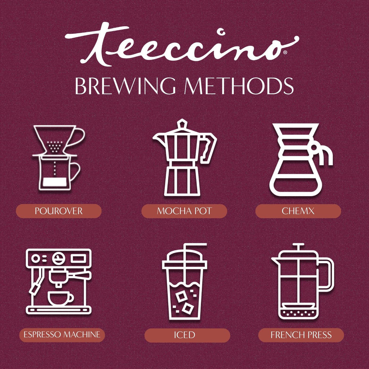 Teeccino Hazelnut Chicory Coffee Alternative – 1.1 lb, Caffeine Free & Acid Free
