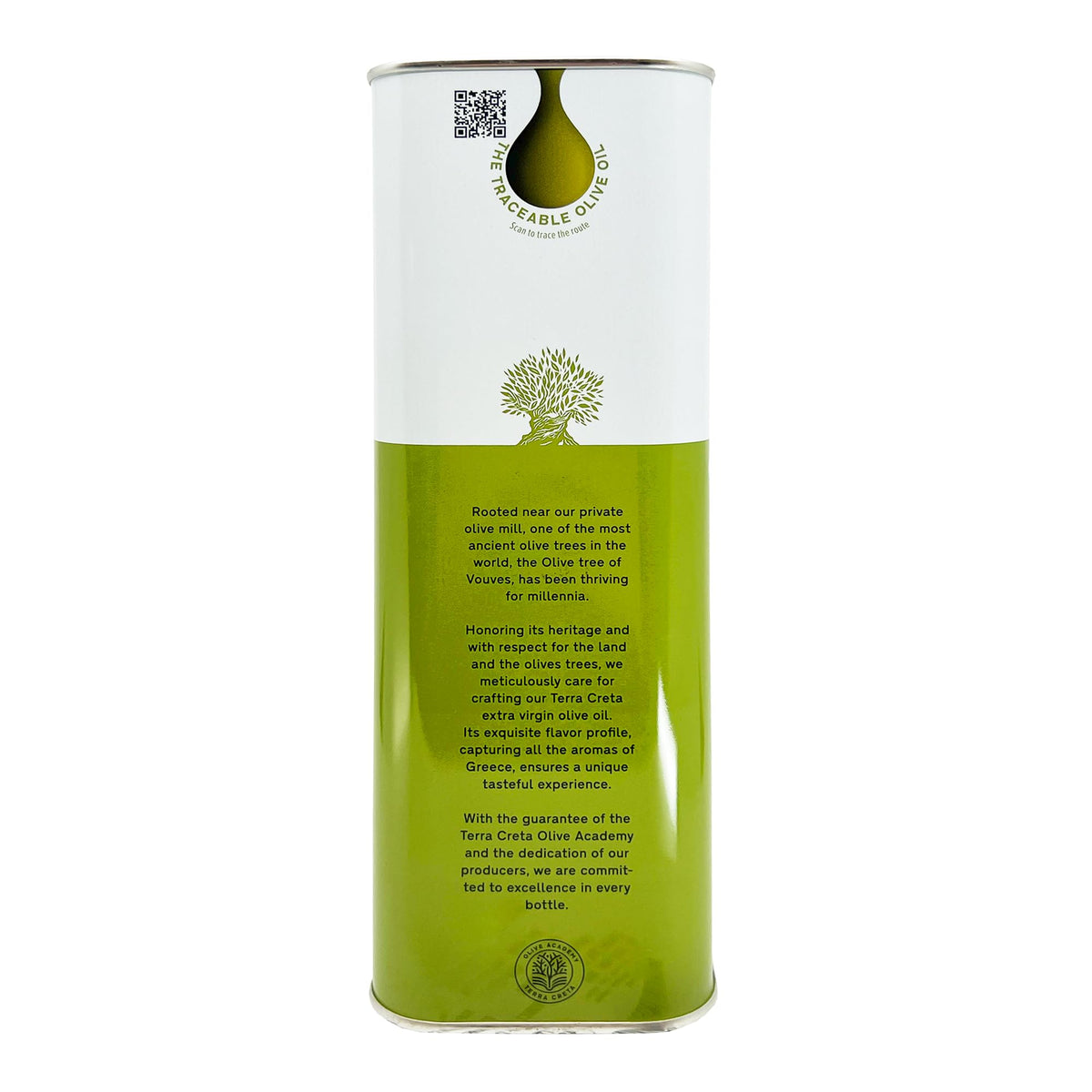 Terra Creta Kolymvari PDO Olive Oil – 100% Greek, Cold-Extracted, 3L Tin | Award-Winning