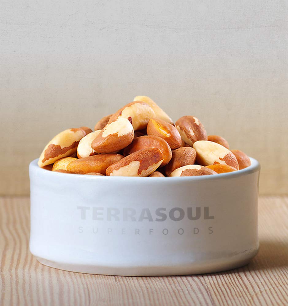 Terrasoul Organic Brazil Nuts, 5 Lbs (5 Pack) – Raw, Unsalted, Selenium-Rich