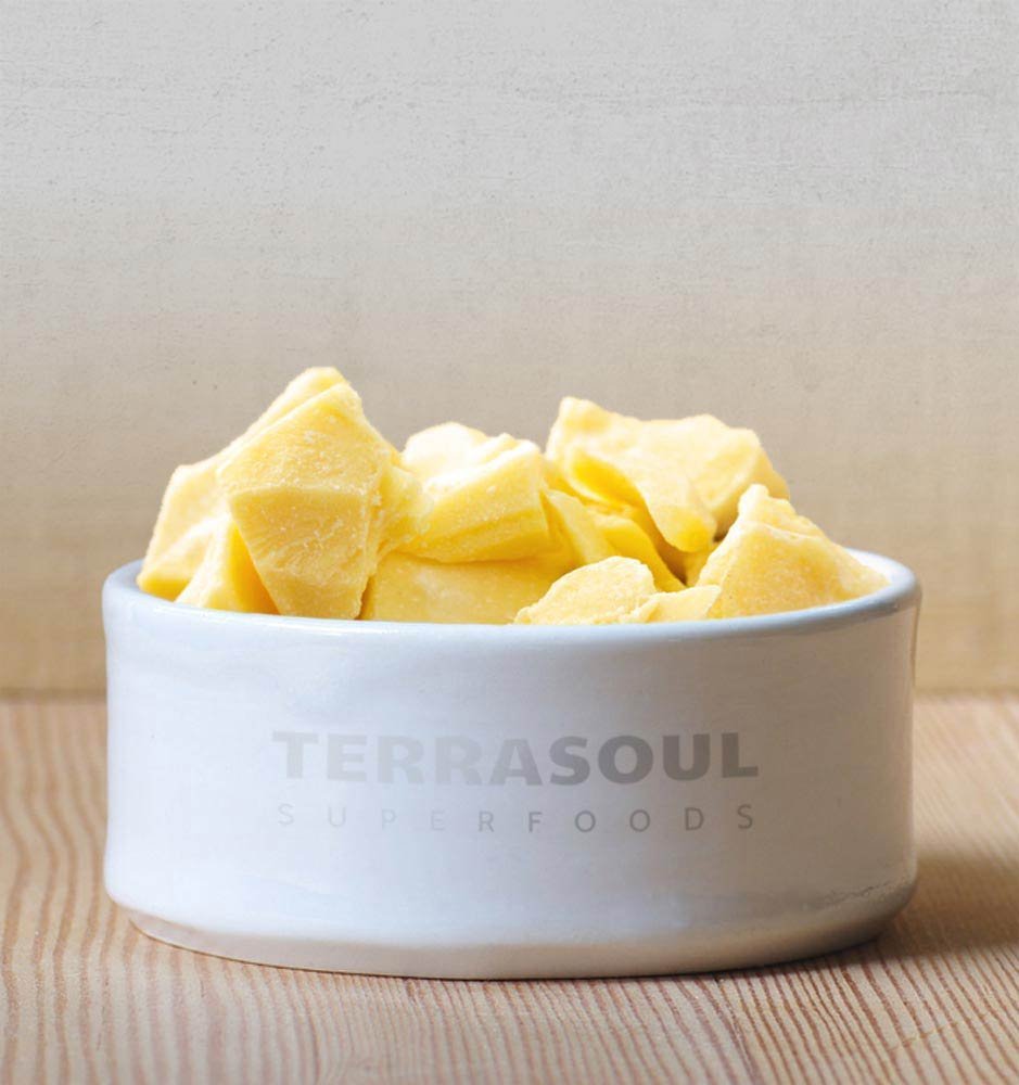 Terrasoul Organic Cacao Butter 1 Lb – Raw, Keto, Vegan, Unrefined | Terrasoul Superfoods