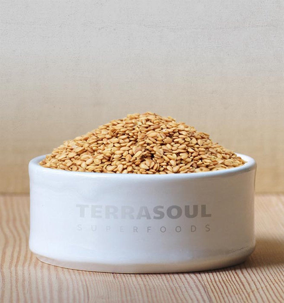 Terrasoul Organic Golden Flax Seeds — 6 lbs (3 Pack) | Non-GMO, Raw, Gluten-Free, Vegan