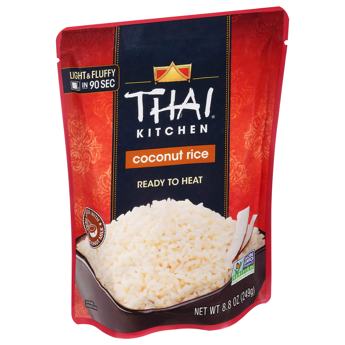 Thai Kitchen Coconut Rice – Ready-to-Heat, 8.8 oz (Pack of 6)