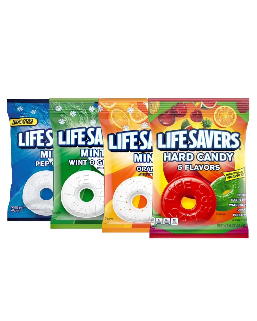 The Bundl'd Bunch Mint Candy Variety Pack – 4 Bag Assortment (Mints & Hard Candy)