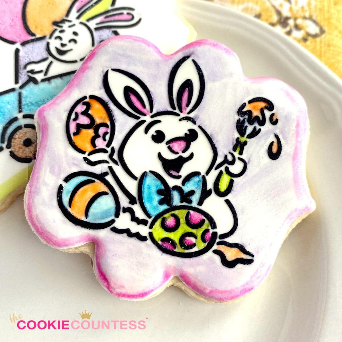 The Cookie Countess PYO Edible Paint Palettes – Pastel 36 Pouch