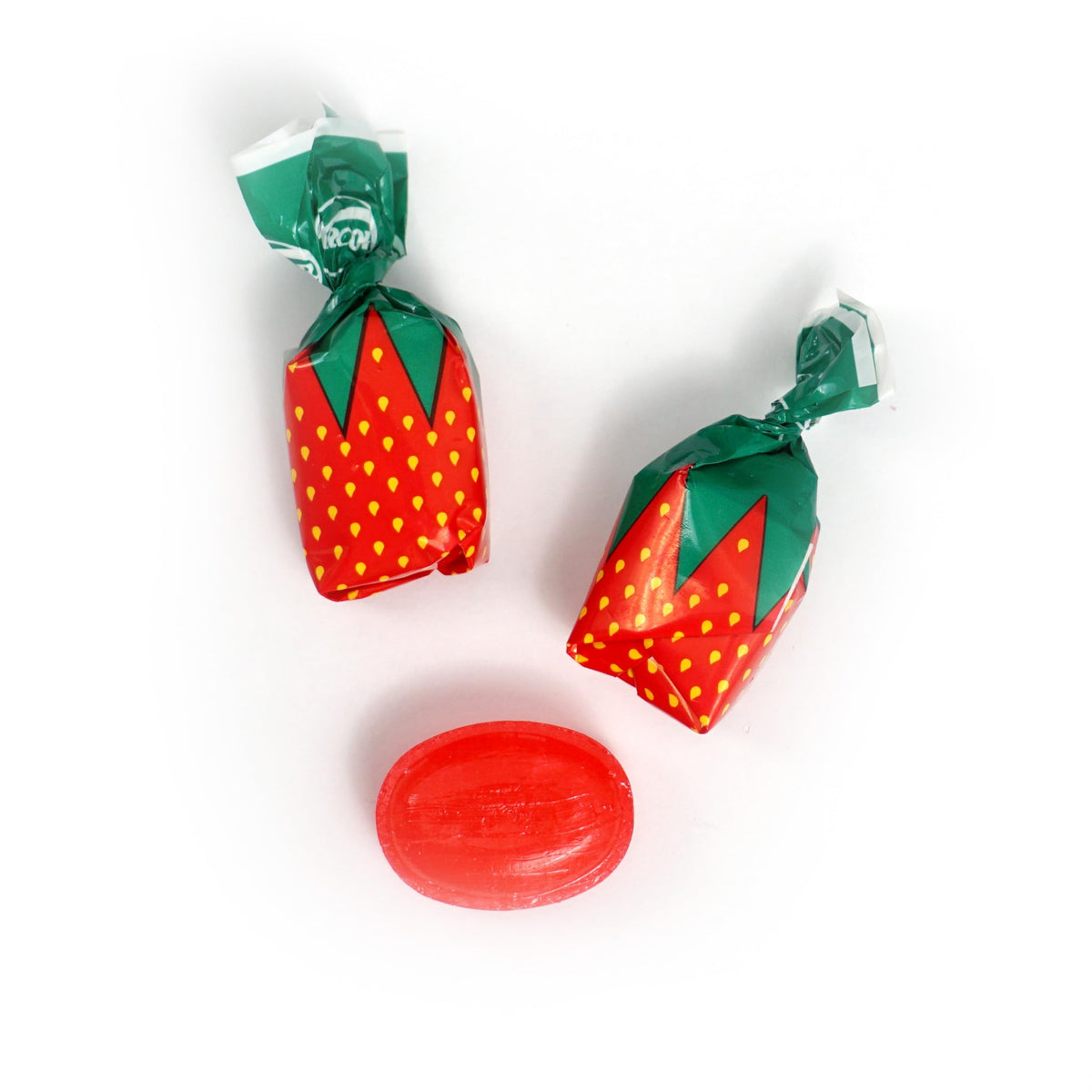 THE HAMPTON CANDY COMPANY Strawberry Bon Bons Hard Candy – 5 lb Bulk (Approx. 350 pcs)
