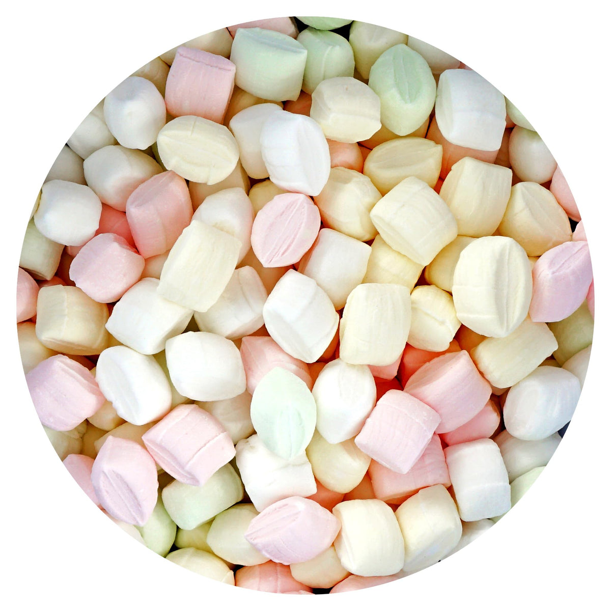 The Hampton Candy Company Assorted Party Mints – 3 lb Bulk, Soft Pastel After-Dinner Mints