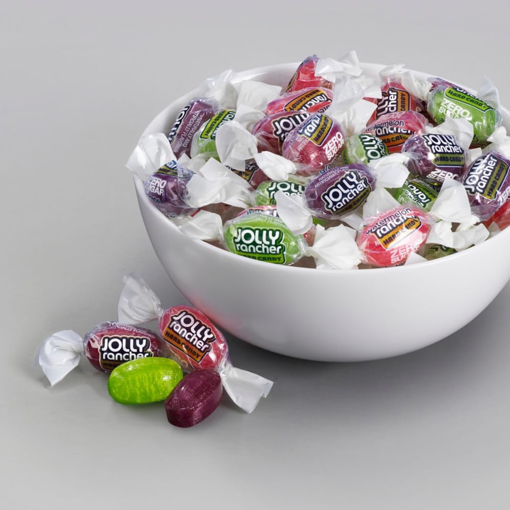 Zero Sugar Jolly Ranchers Hard Candy — 3.6 oz Bag, Pack of 4 | The Hampton Candy Company