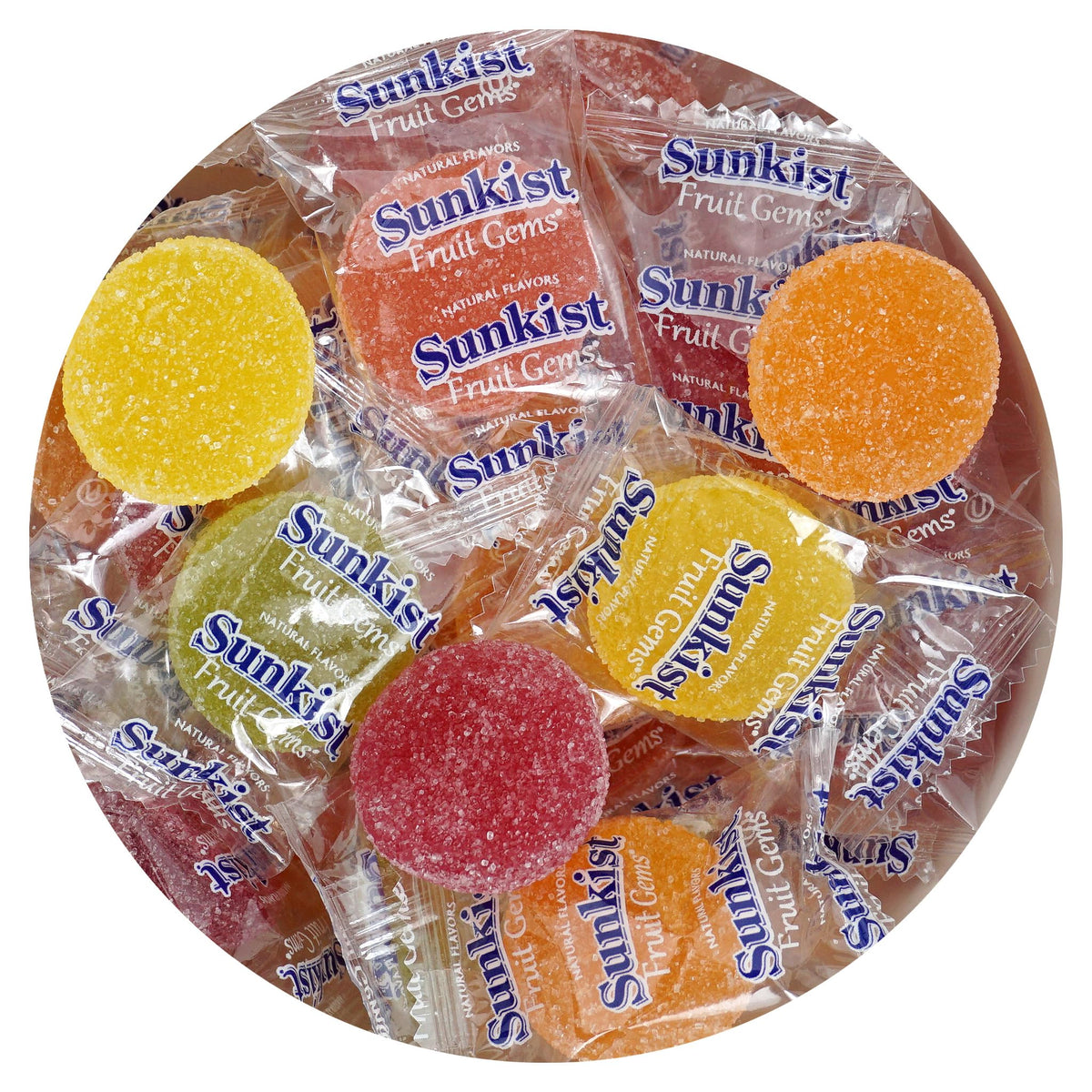 Fruit Gems 2 Pound Bulk Bag — The Hampton Candy Company | Individually Wrapped Fruity Candies