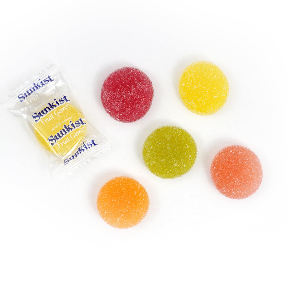 Fruit Gems 2 Pound Bulk Bag — The Hampton Candy Company | Individually Wrapped Fruity Candies