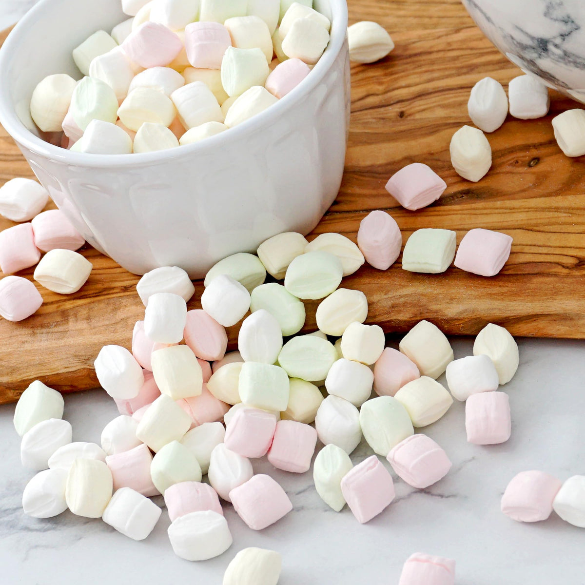 Assorted Party Mints, 4 lb Pastel Soft Mints Bulk Bag | The Hampton Candy Company