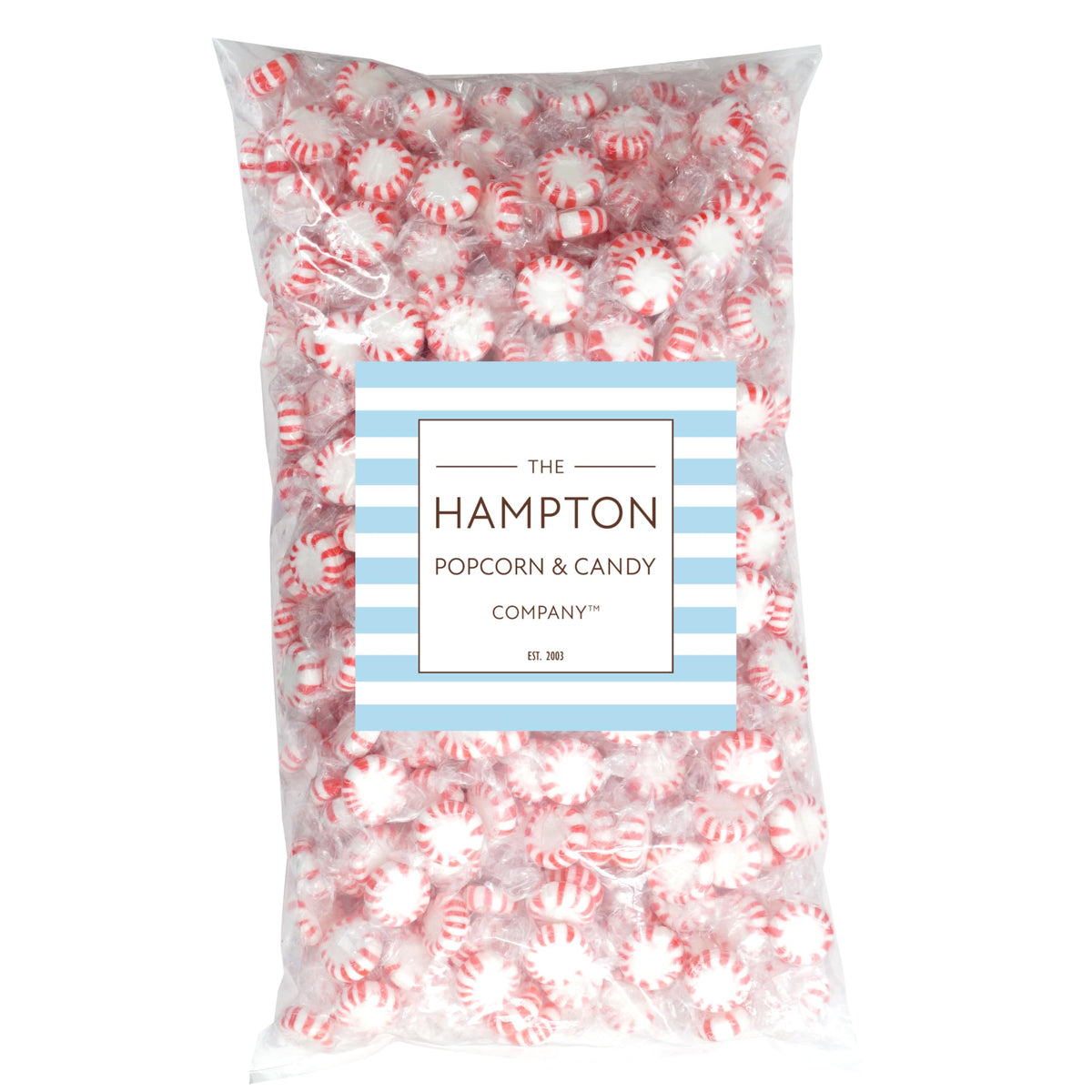 Starlight Peppermint Candy, 5 Pound Bulk – Individually Wrapped Mints | The Hampton Candy Company