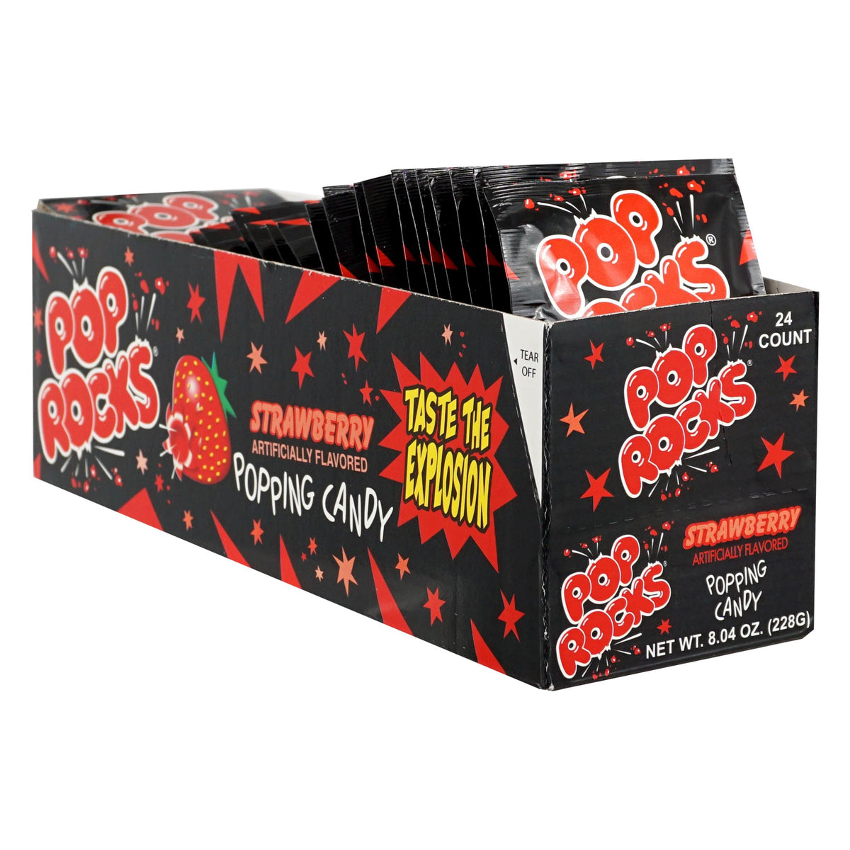 Pop Rocks Strawberry 24-Pack | The Hampton Candy Company